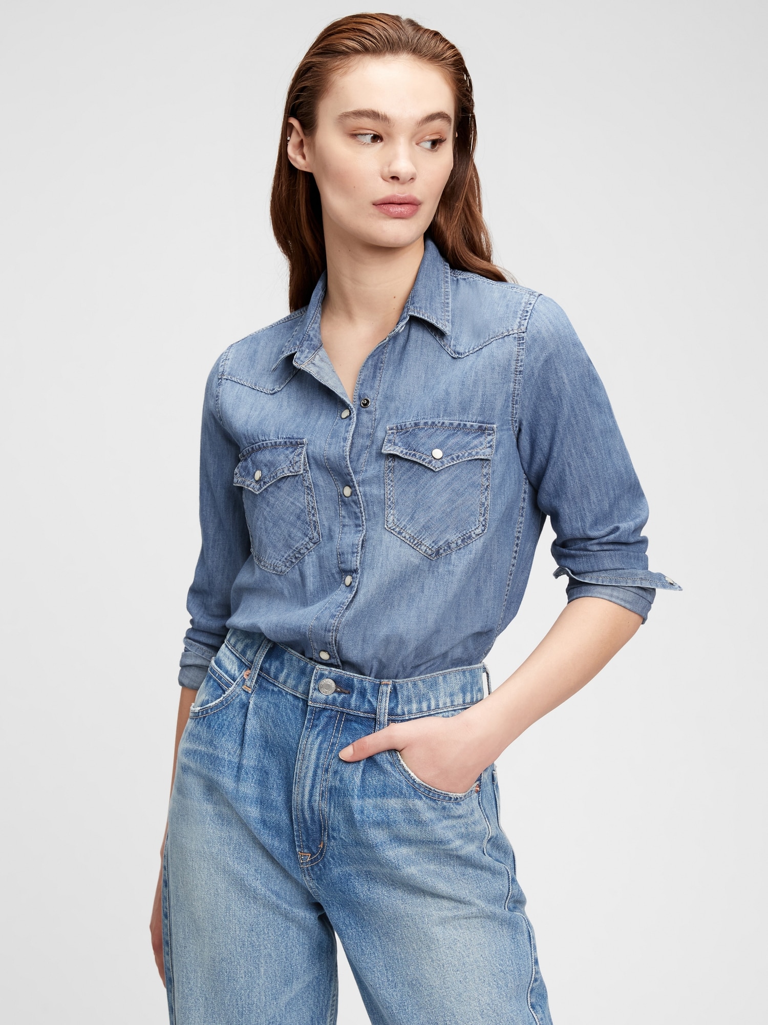 GAP Shirts denim western - Women