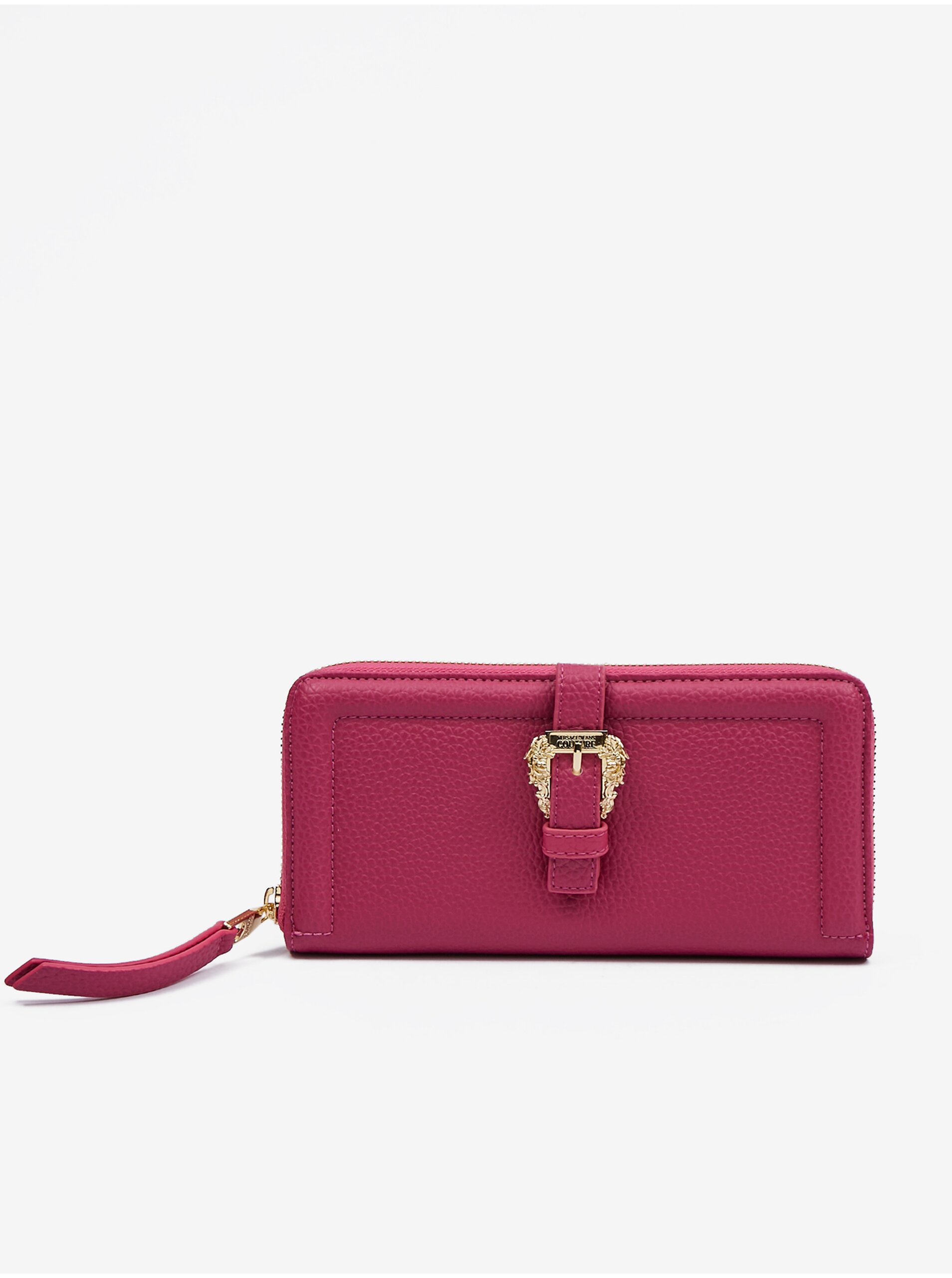 Levně Tmavě růžová dámská peněženka Versace Jeans Couture - Dámské
