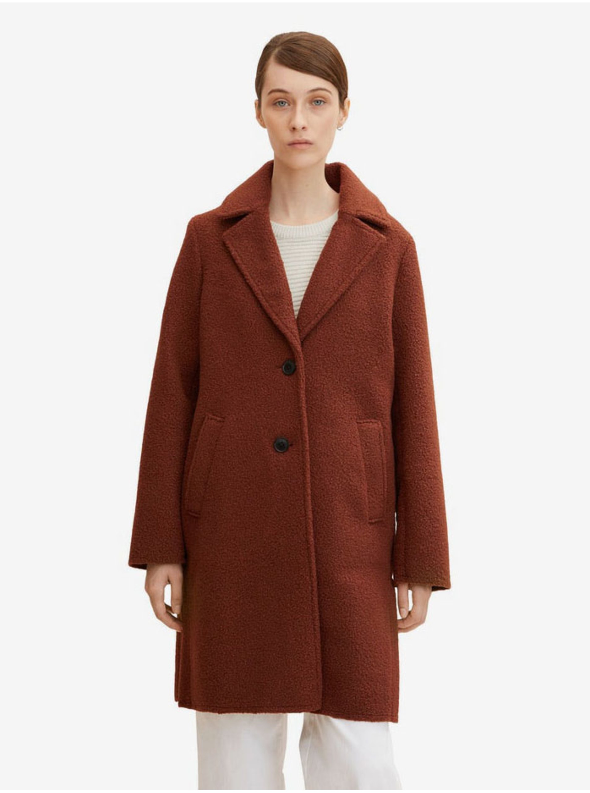 Brown Women's Coat Tom Tailor - Women