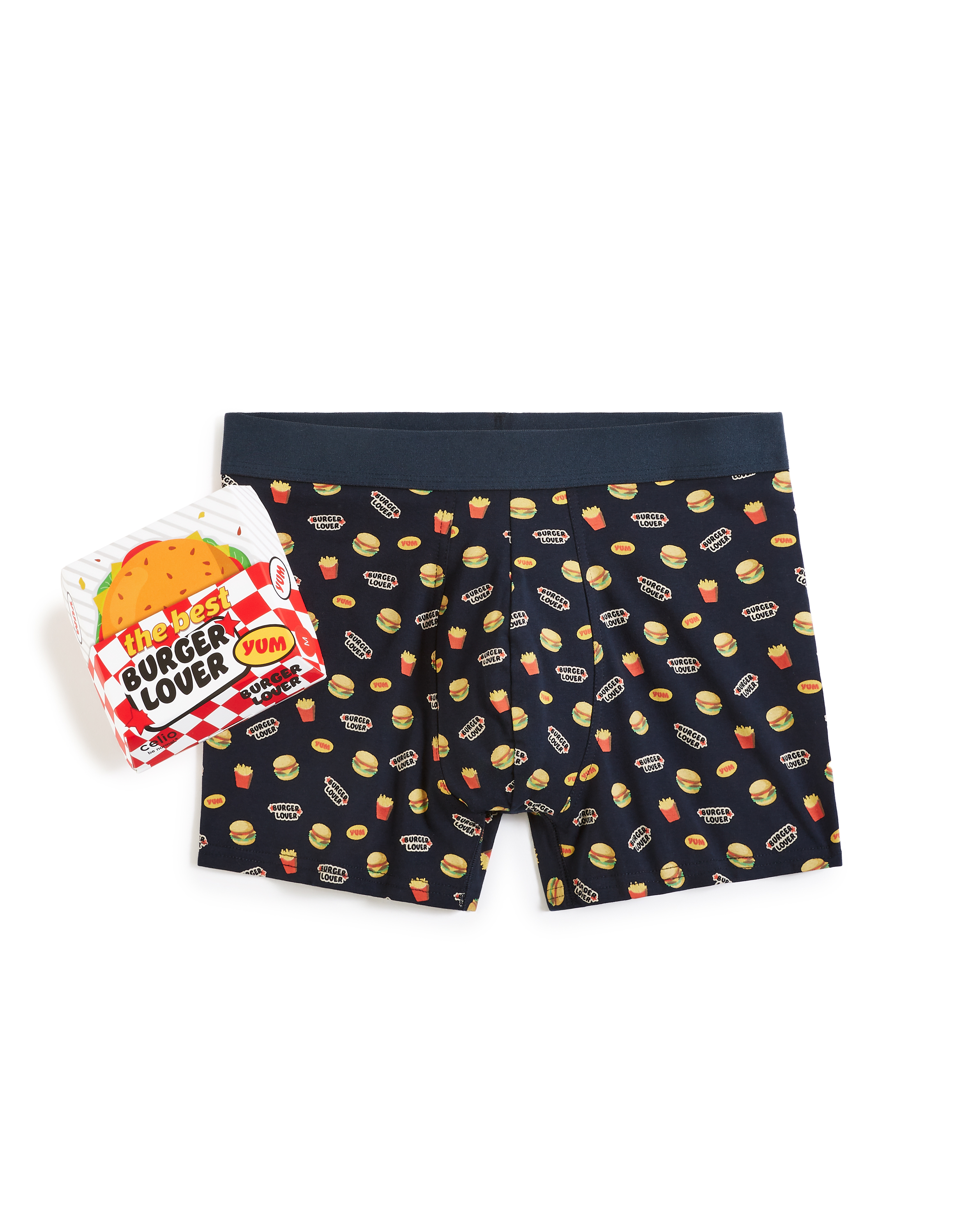 Celio Gift Set Of Burger Boxers - Men's