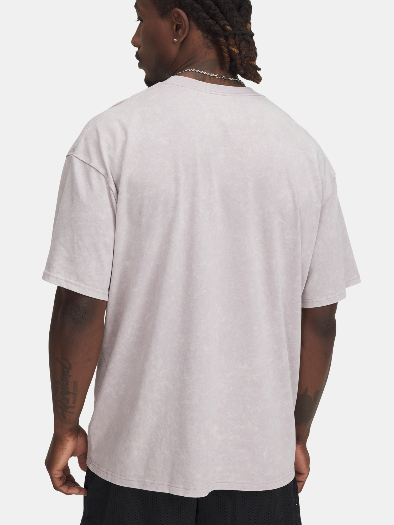 Men&#039;s T-shirt Under Armour UA M HW OS LOGO WASH SS - Men&#039;s