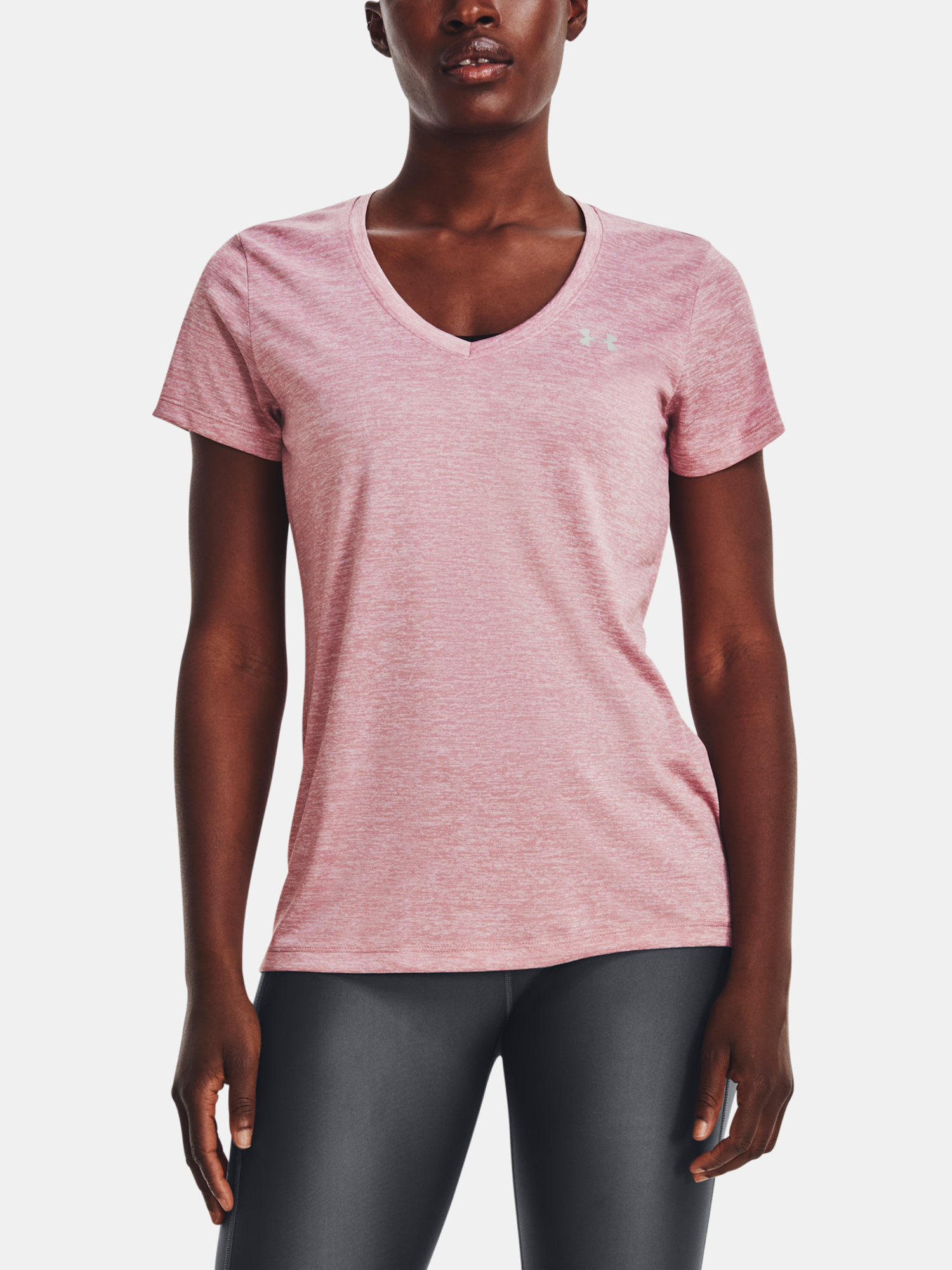 Under Armour T-Shirt Tech SSV - Twist-PNK - Women