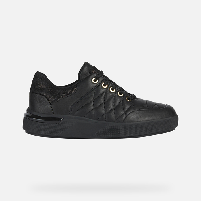 Black women's sneakers Geox Dalyla - Women's