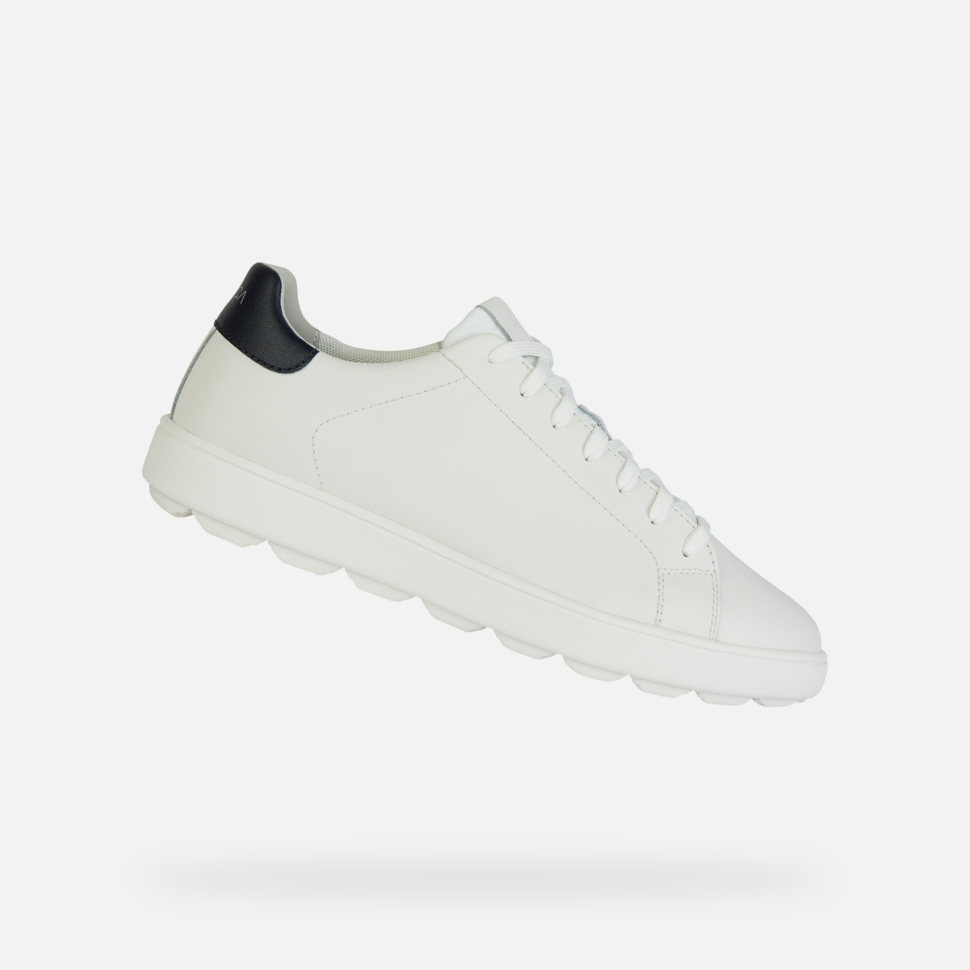 White men&#039;s sneakers Geox Spherica ECUB-1 - Men