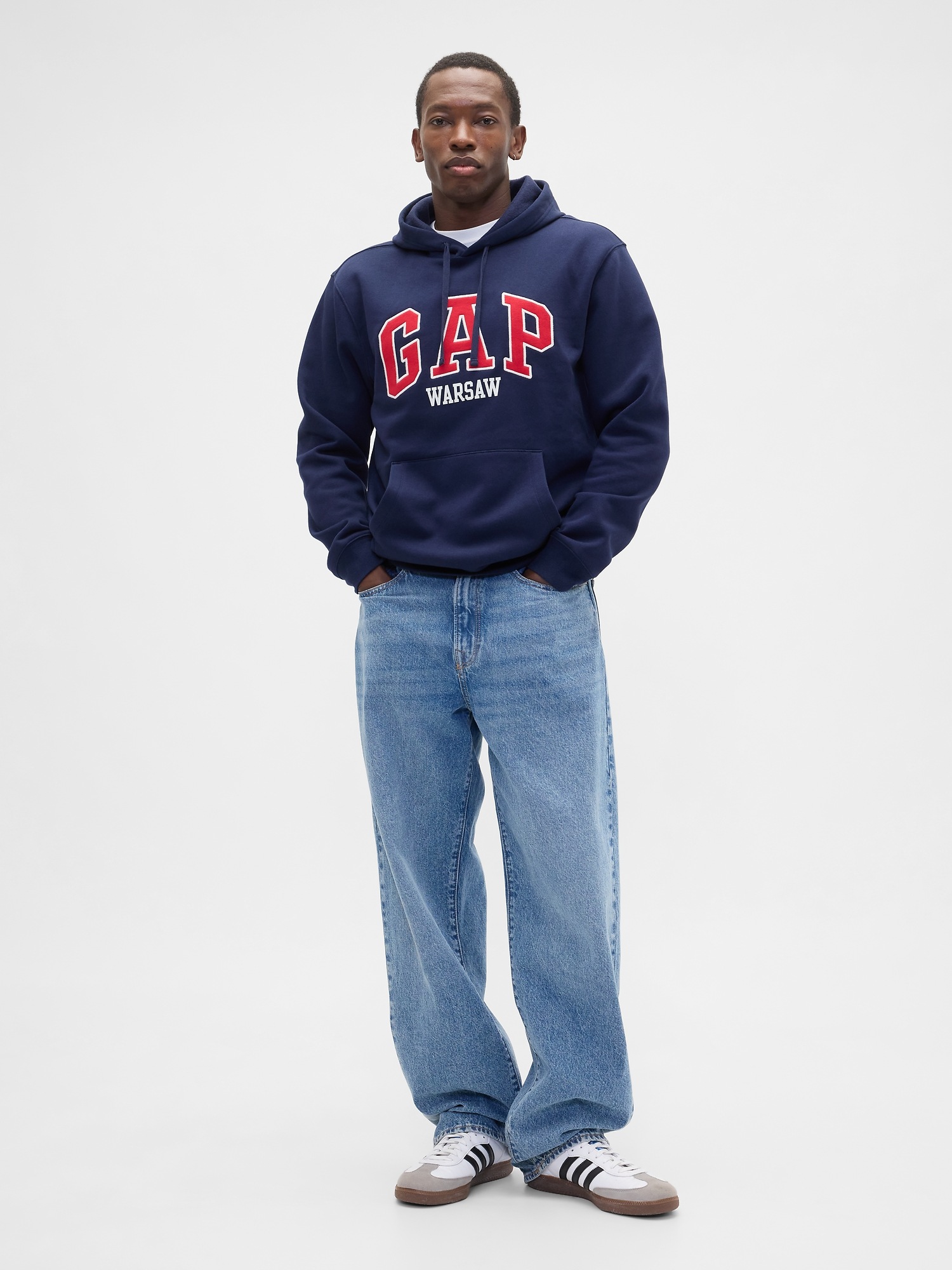 GAP Sweatshirt with Warsaw logo - Mens