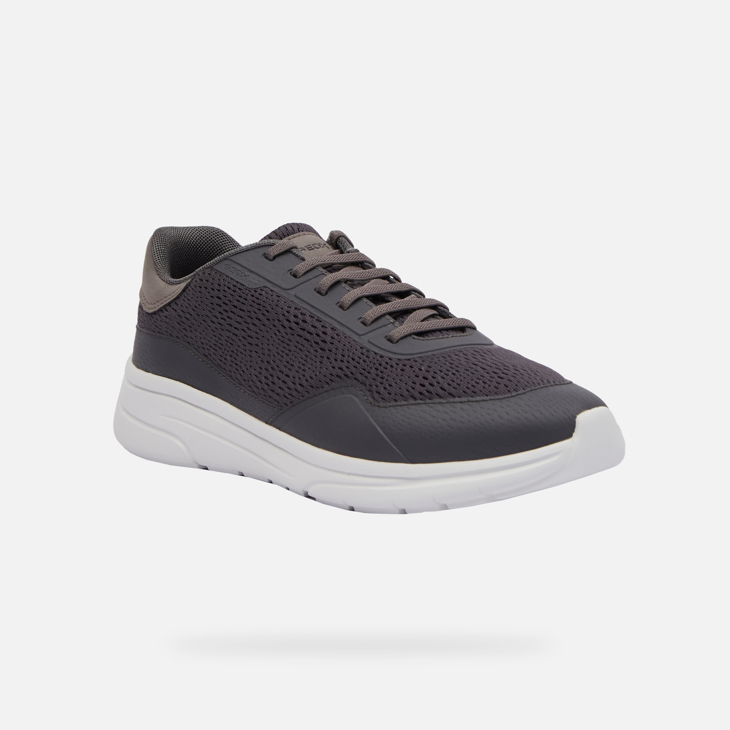 Dark grey men's sneakers Geox Klaiver - Men's