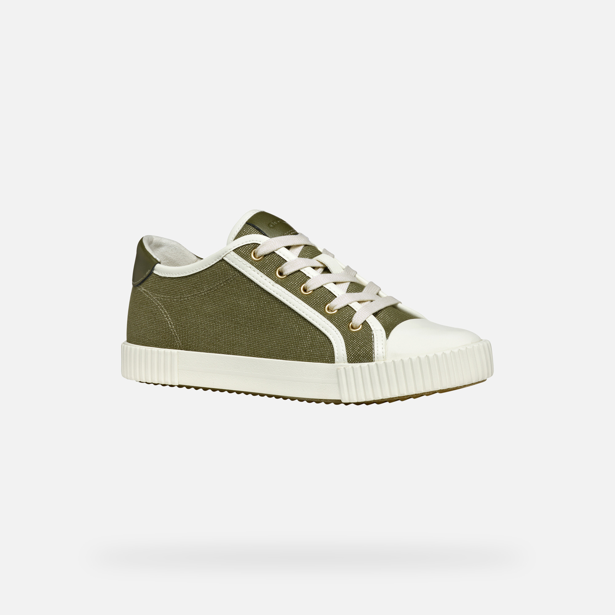 Light green women's sneakers Geox Blomiee - Women's