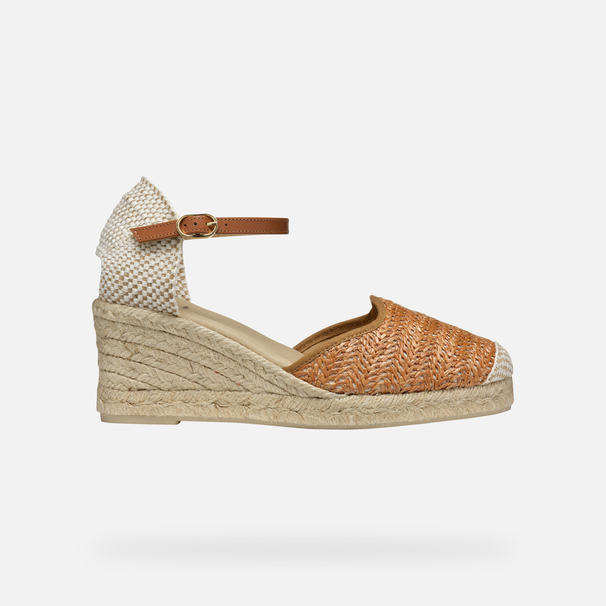 Light brown women's sandals Geox Gelsa Low - Women's
