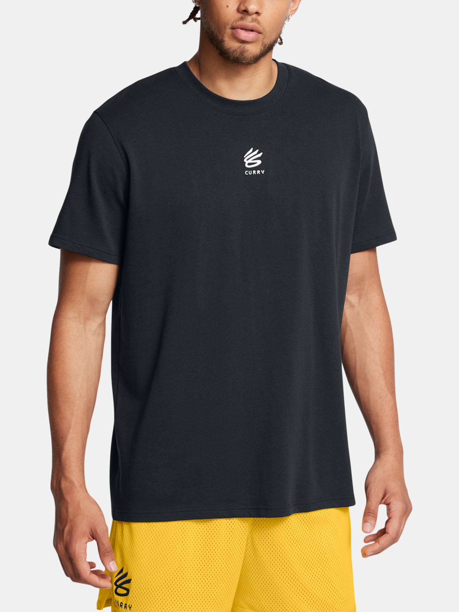 Under Armour Men's T-Shirt Curry Hvyweight Logo Tee - Men