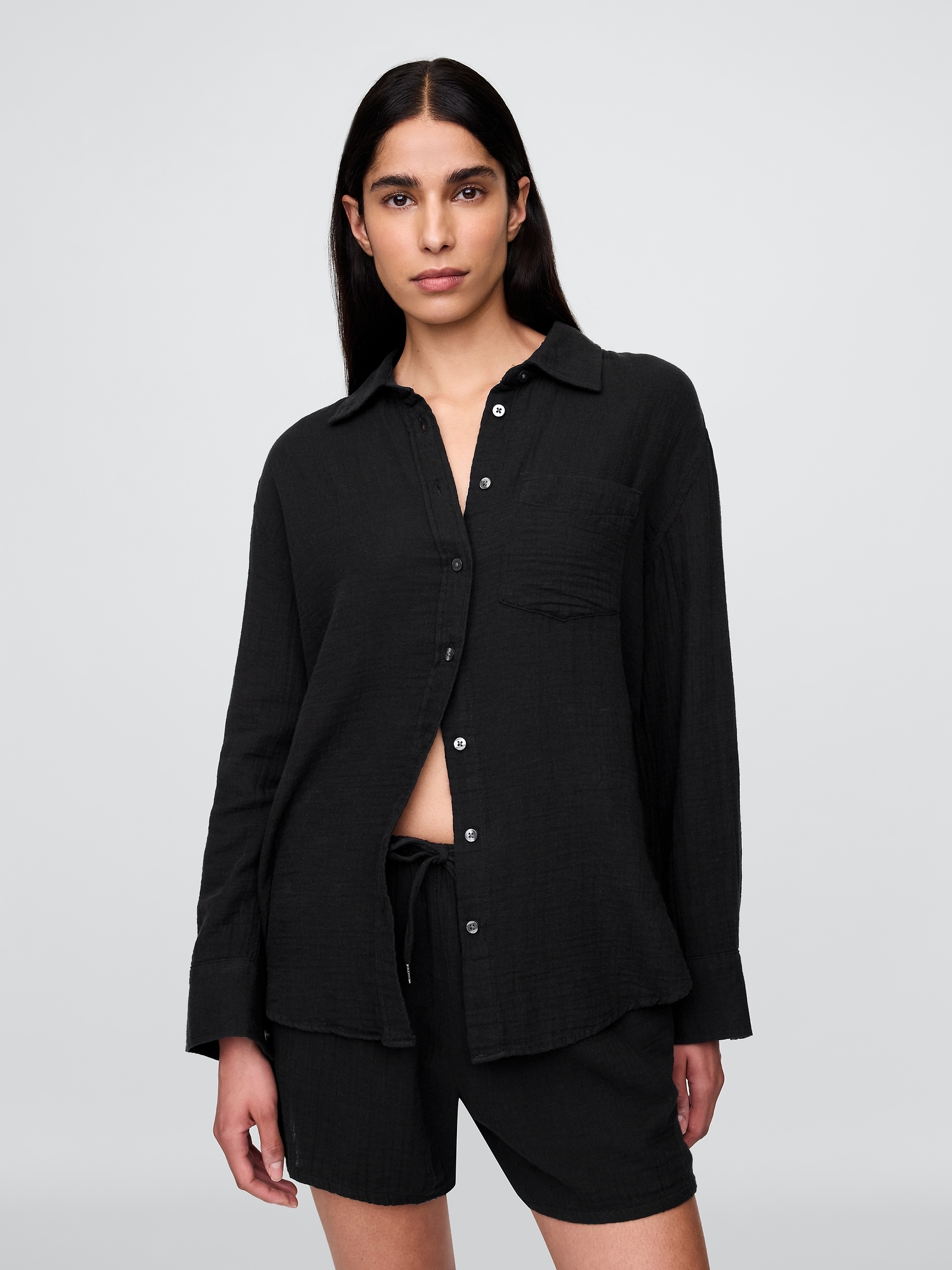 GAP Muslin oversize shirt - Womens