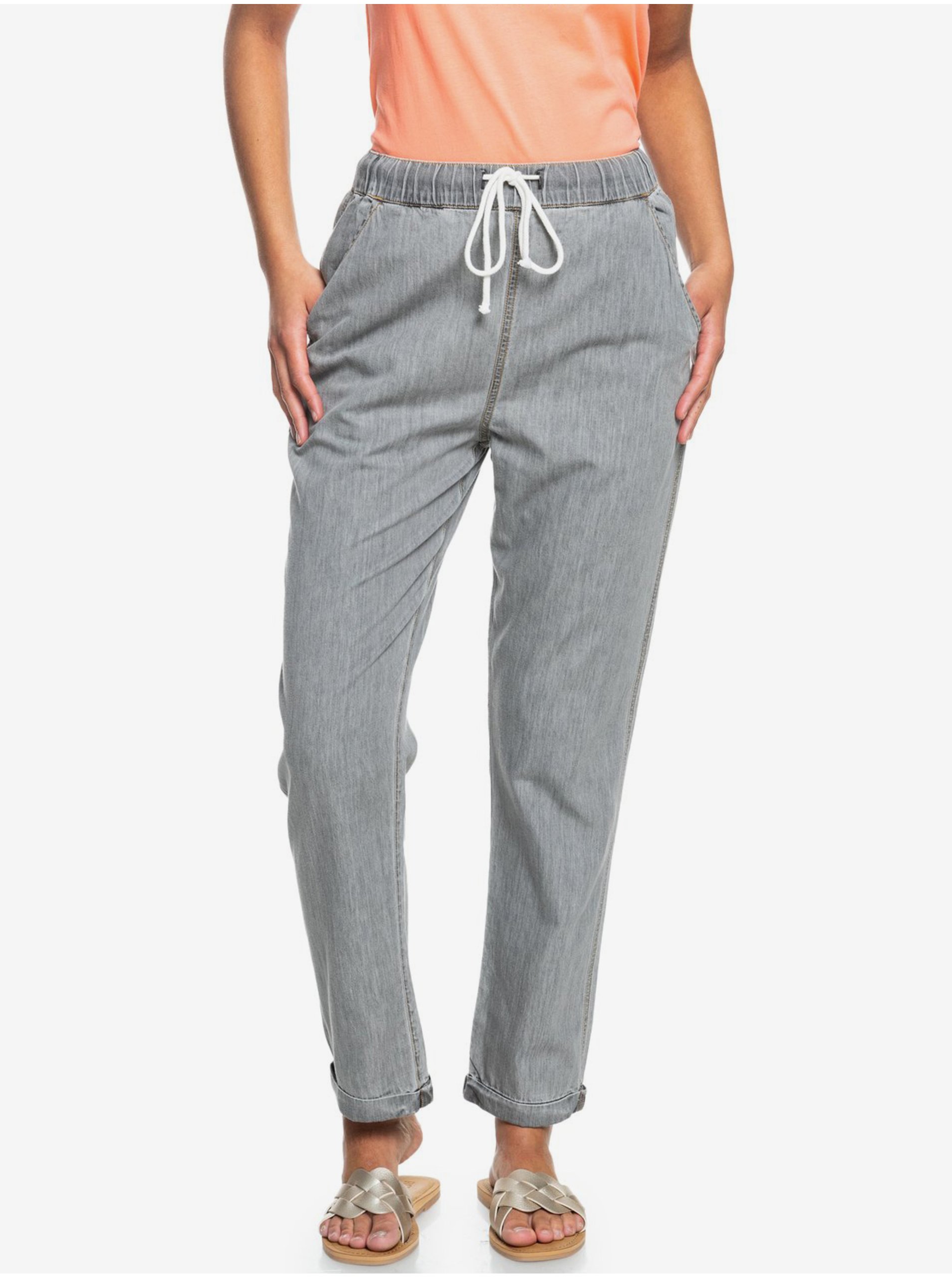 Women's sweatpants Roxy Grey