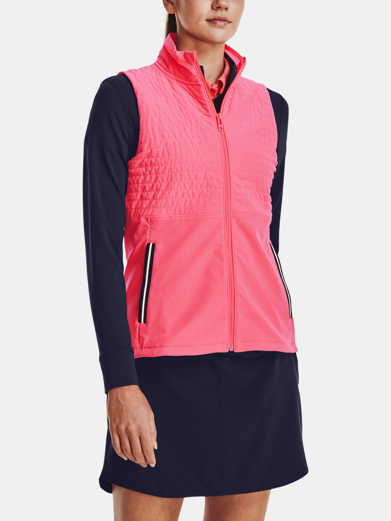 Levně Under Armour Vesta UA Storm Revo Vest-PNK - Dámské