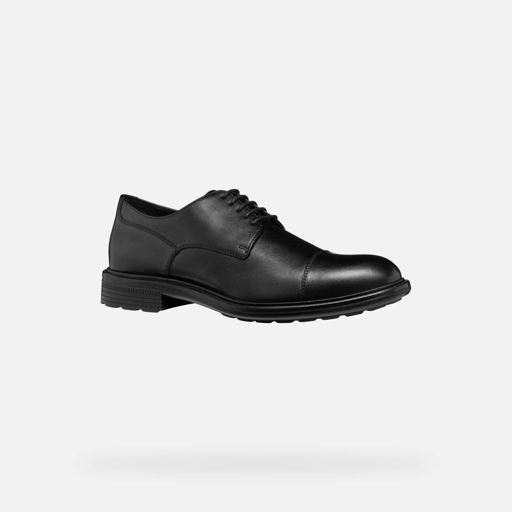 Black Men's Formal Shoes Geox Walk Pleasure - Men
