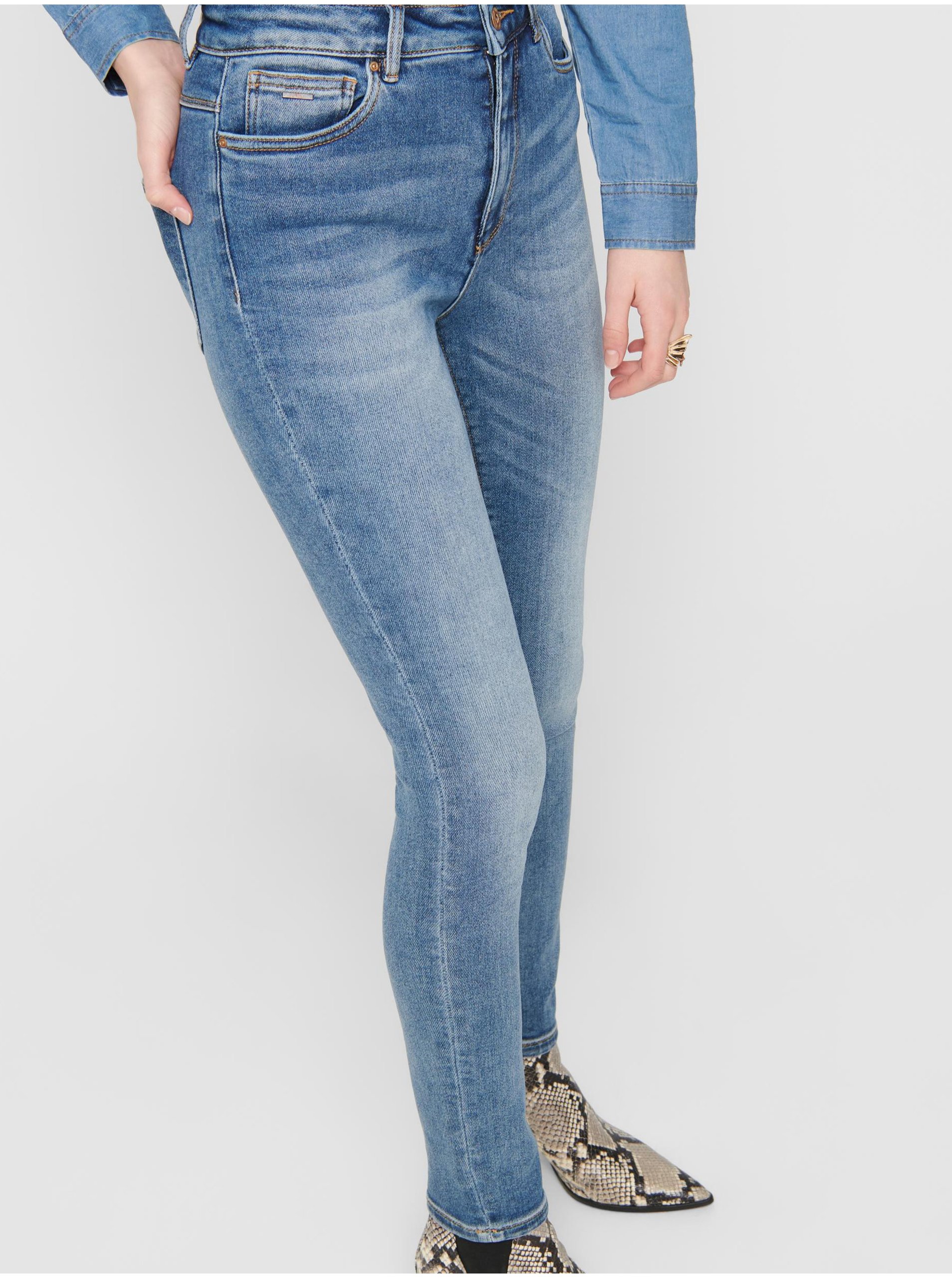 Blue Women Skinny Fit Jeans ONLY - Women
