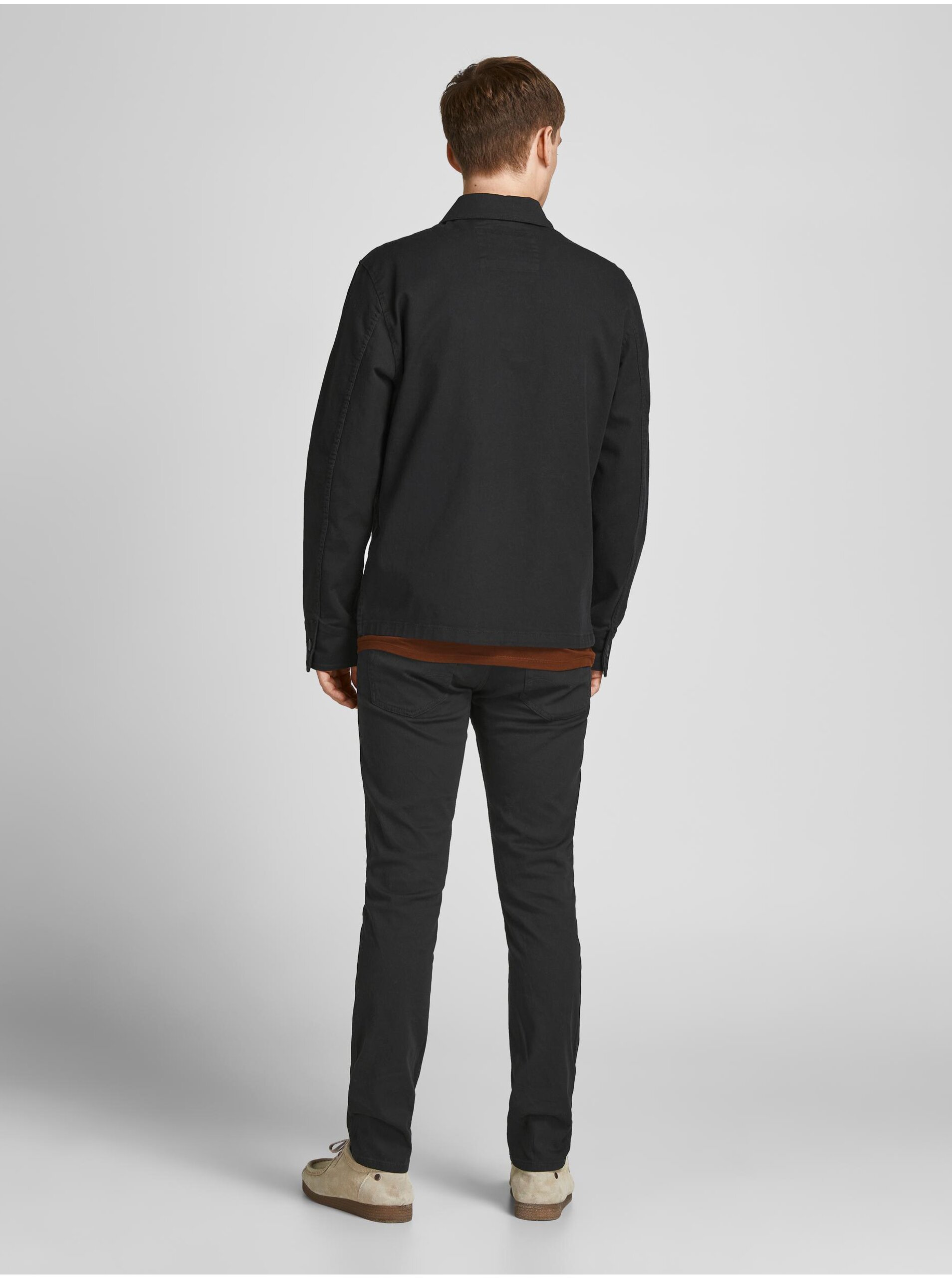Slim fit pentru barbati Jack & Jones - negru