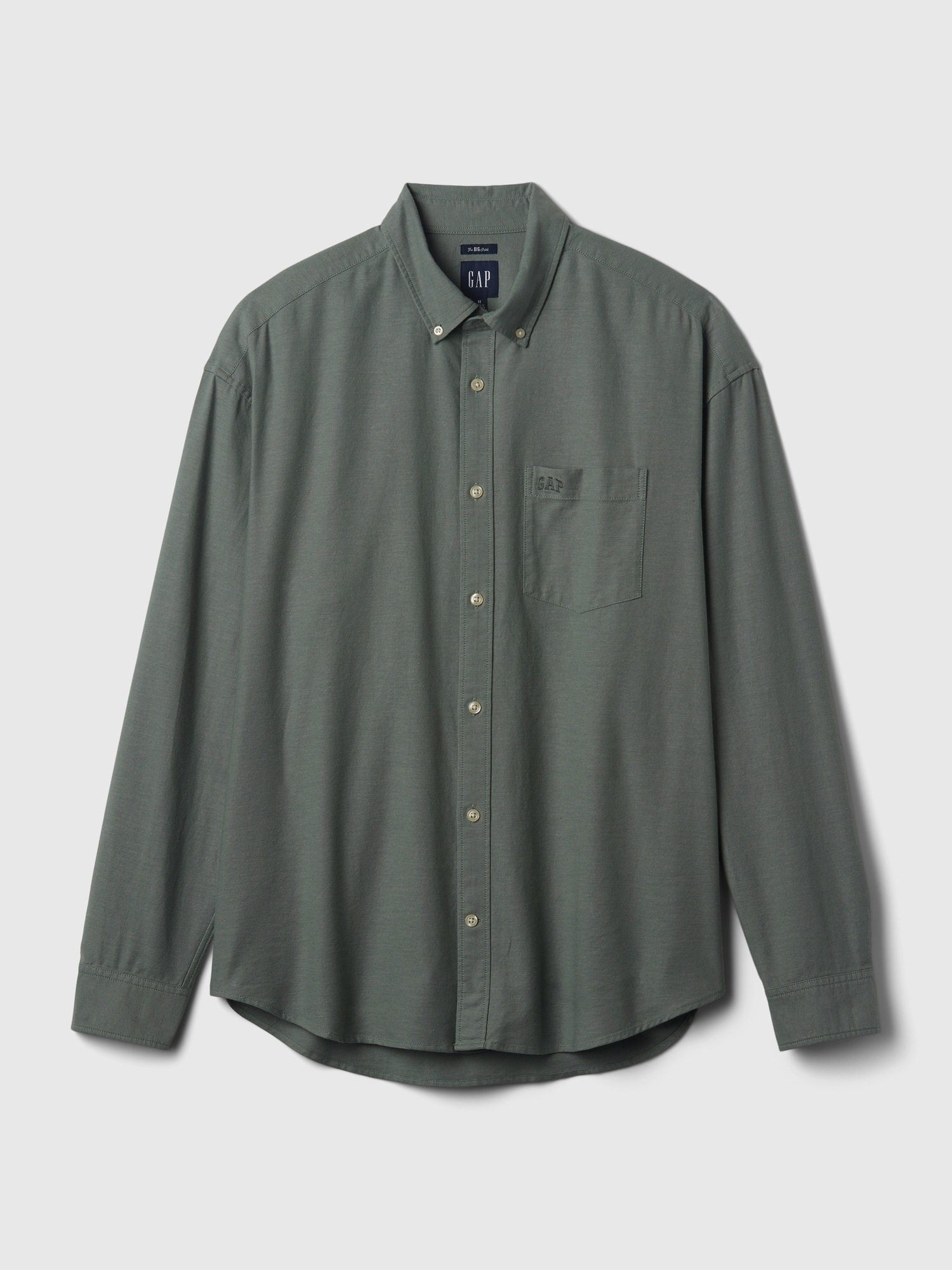 Camasi casual pentru barbati GAP - verde inchis