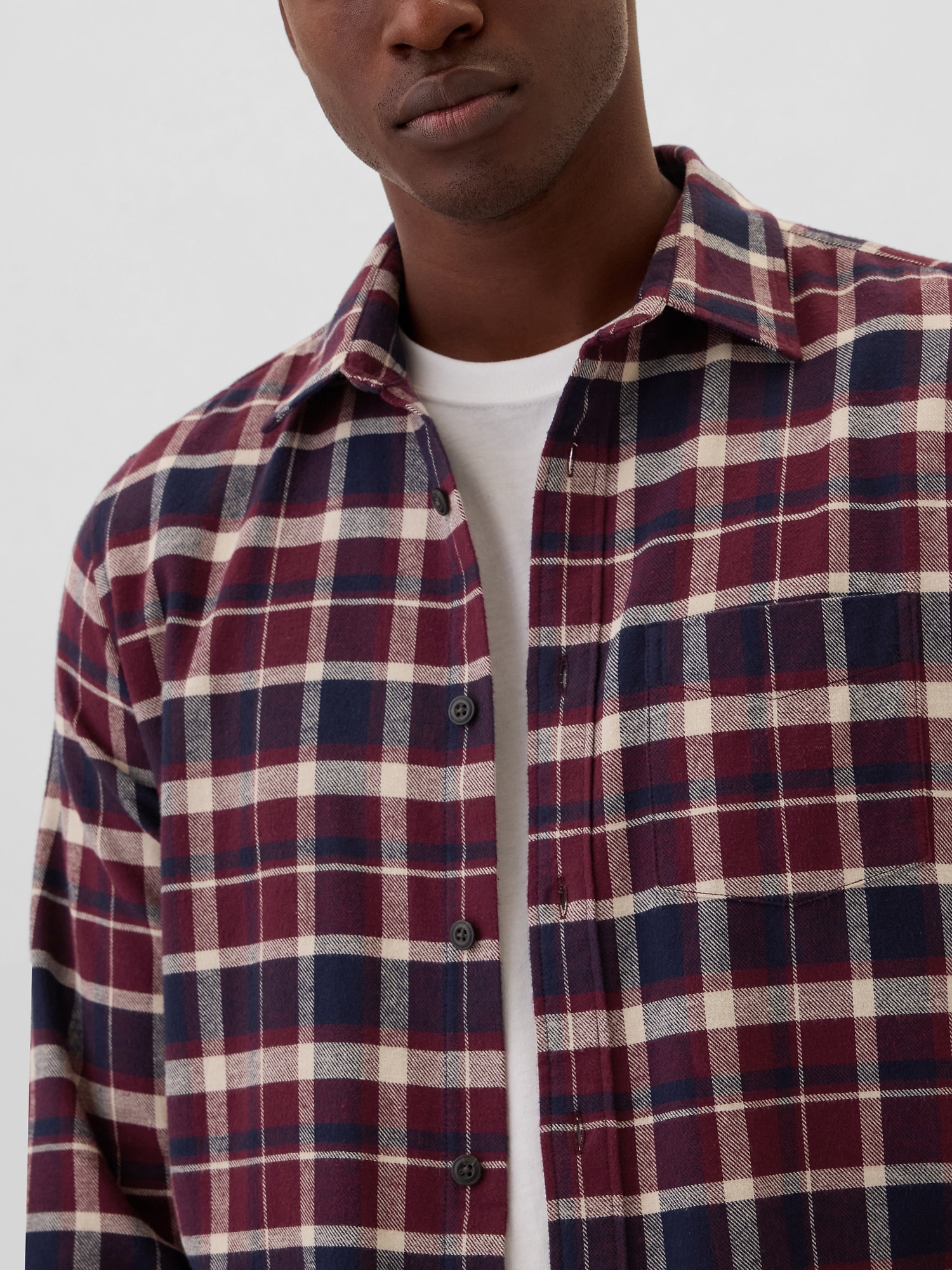GAP Flannel Outer Shirt - Men&#039;s