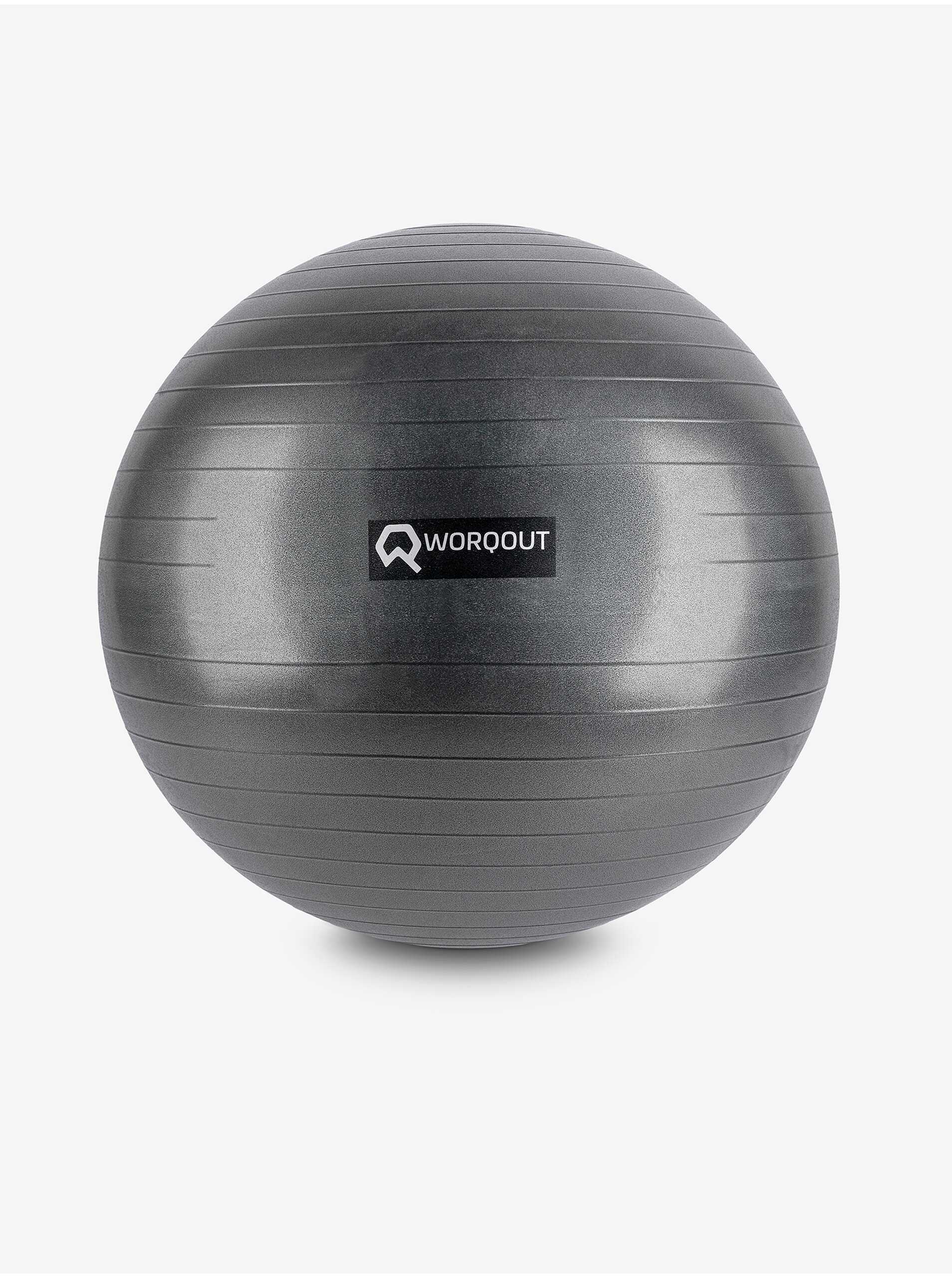 Black Gym Ball 65 Cm Worqout Gym Ball - Unisex