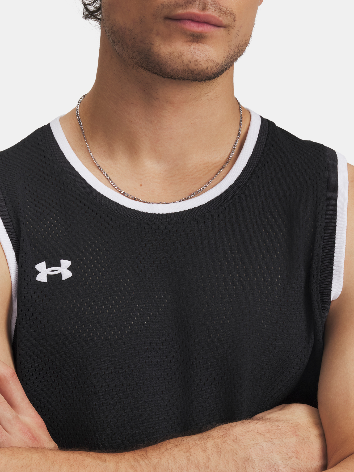 Men's tank top Under Armour UA Zone Pro Mesh Tank-BLK - Men's