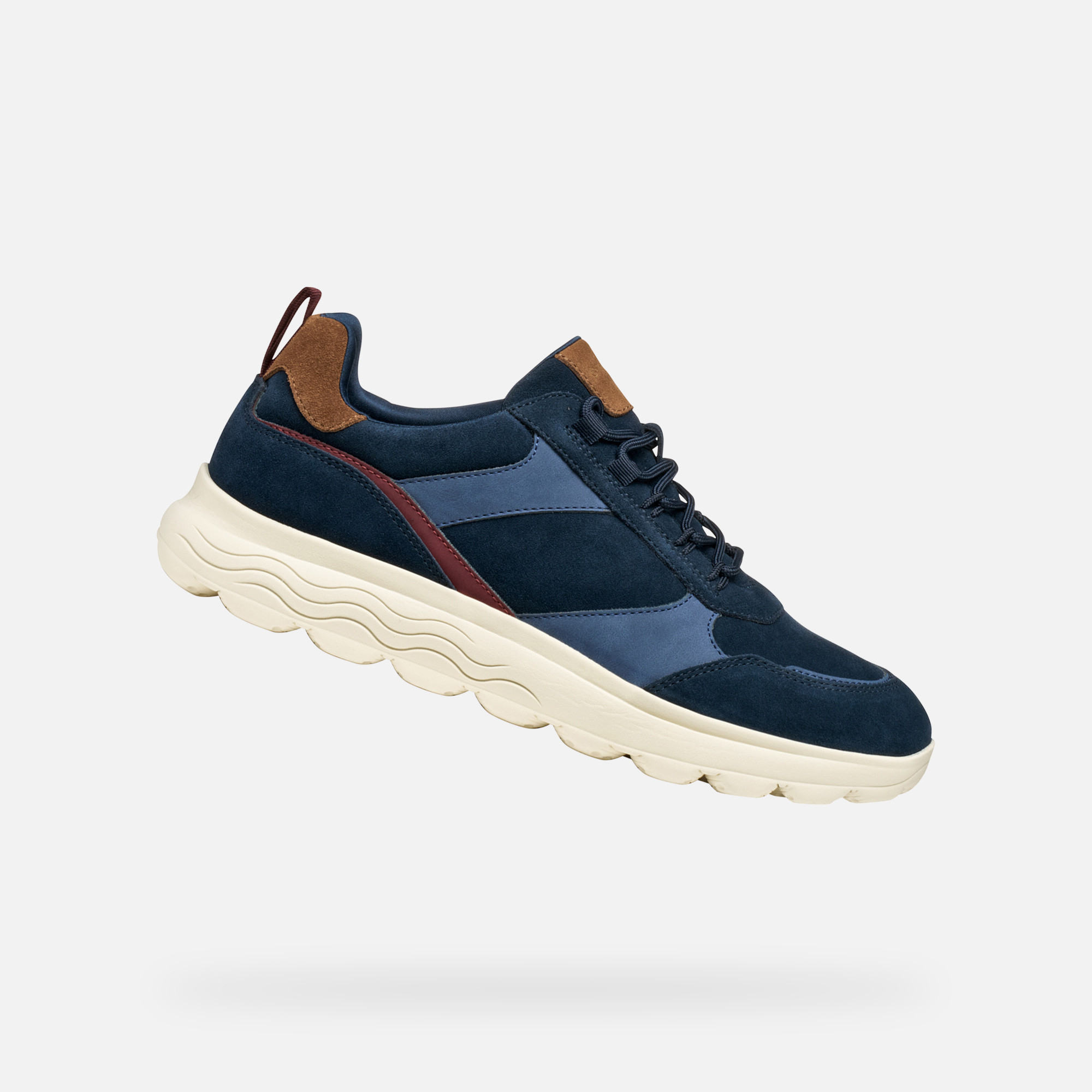 Dark blue mens sneakers Geox Spherica - Men