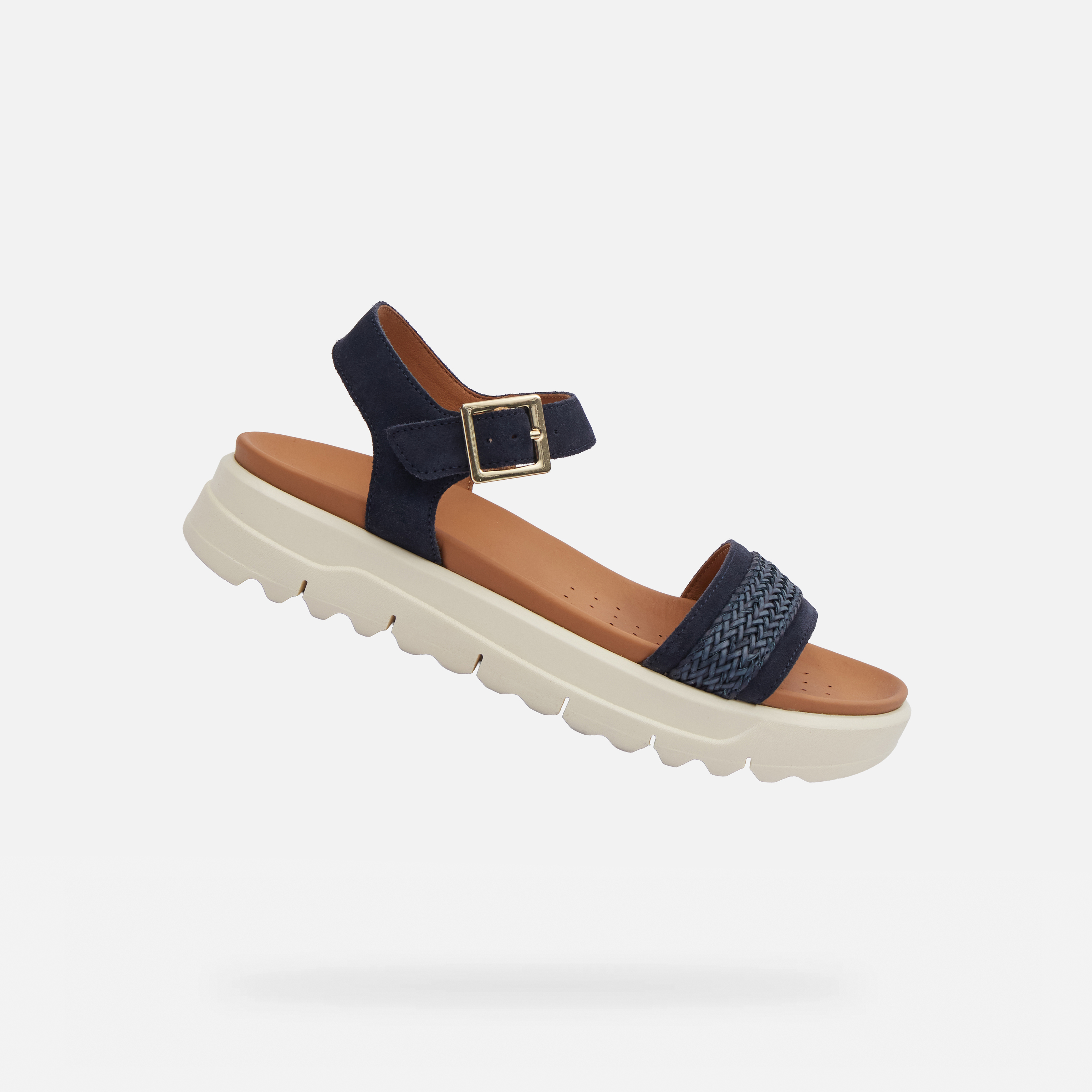 Dark blue women&#039;s sandals Geox Xand 2.1 S - Women&#039;s