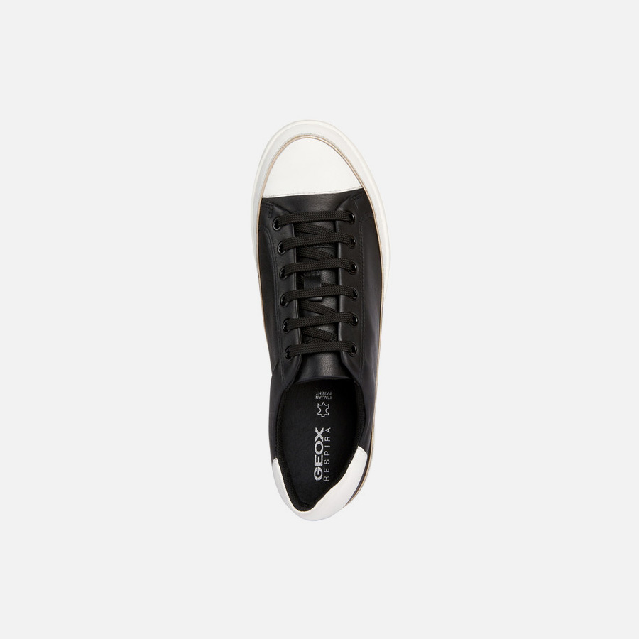 Black women's sneakers Geox Jaysen - Women's