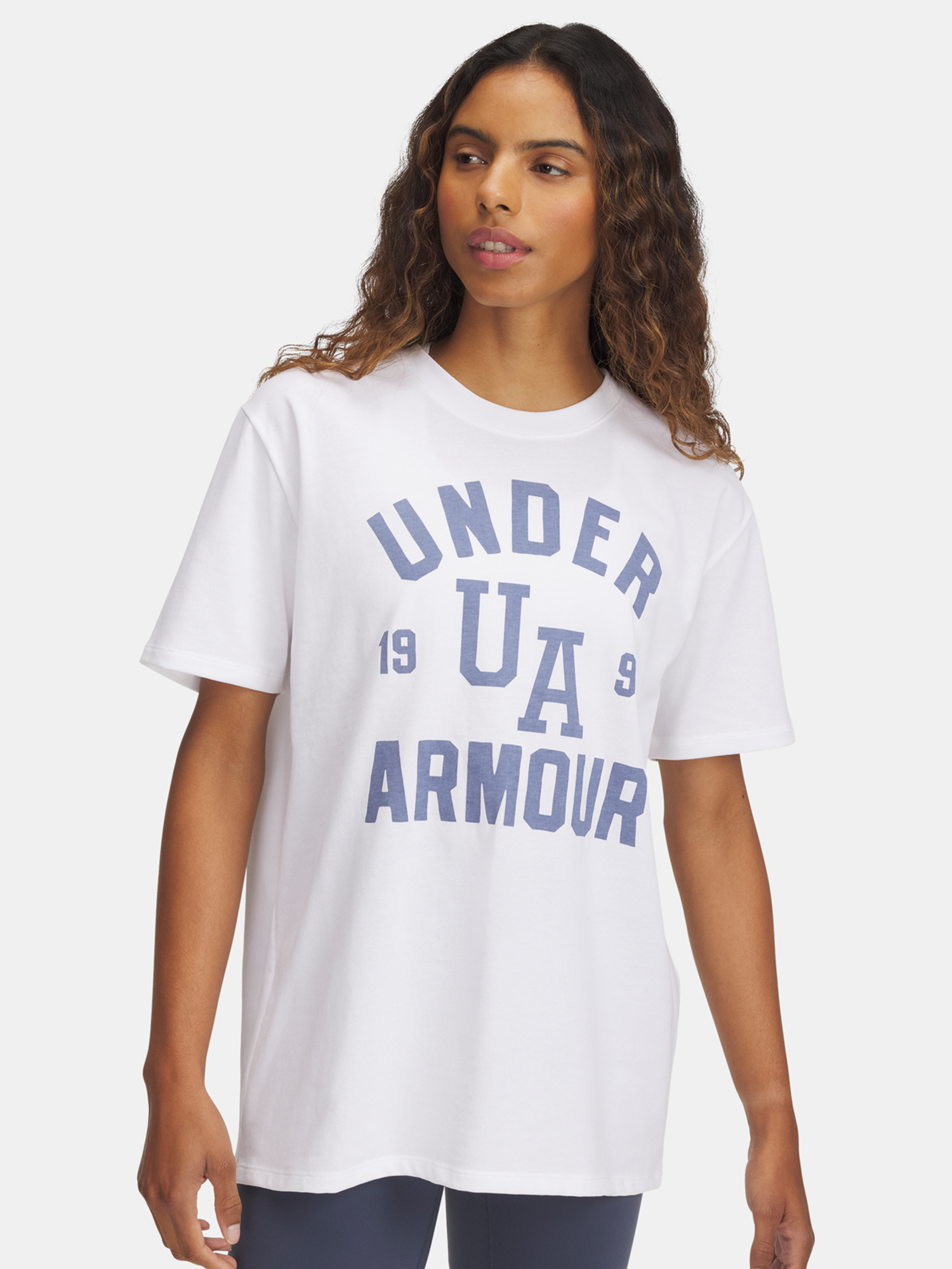 Women's T-shirt Under Armour UA HWT OS Collegiate SS - Women's