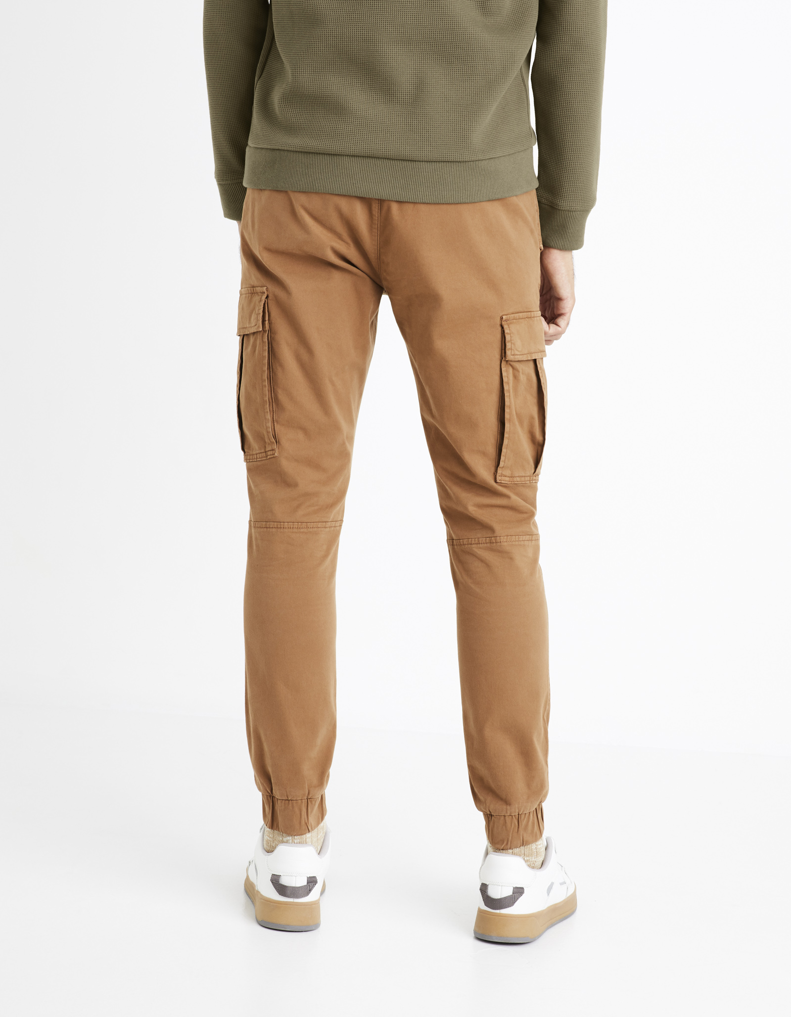 Pantaloni casual pentru barbati Celio - maro
