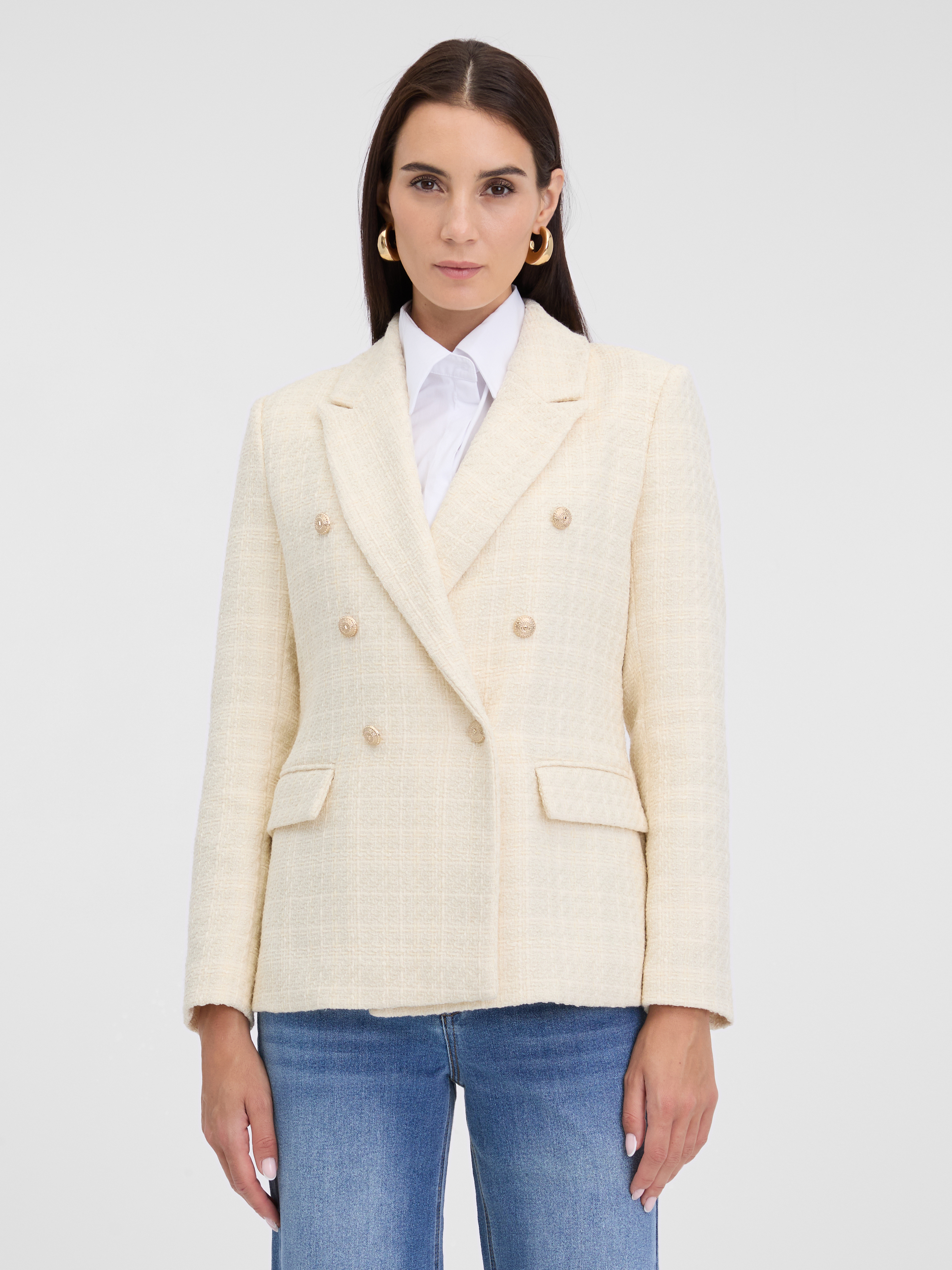 Orsay White women's blazer - Women's
