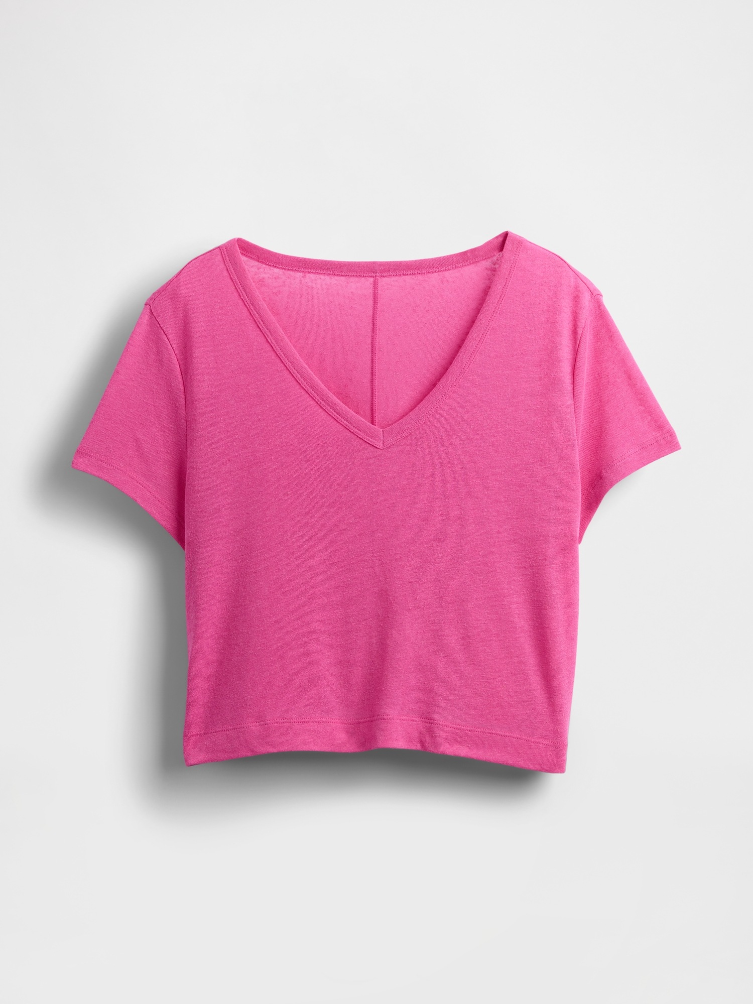 GAP Linen crop t-shirt - Women's