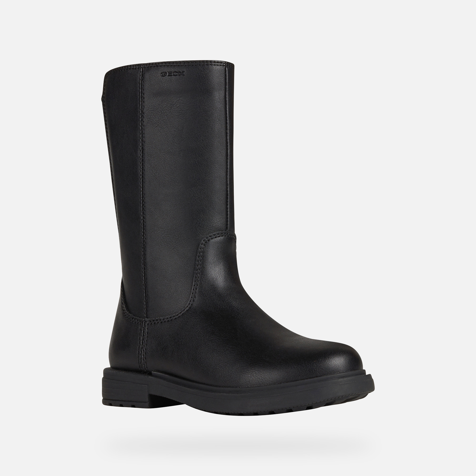 Black Girls Winter Boots Geox Eclair - Girls