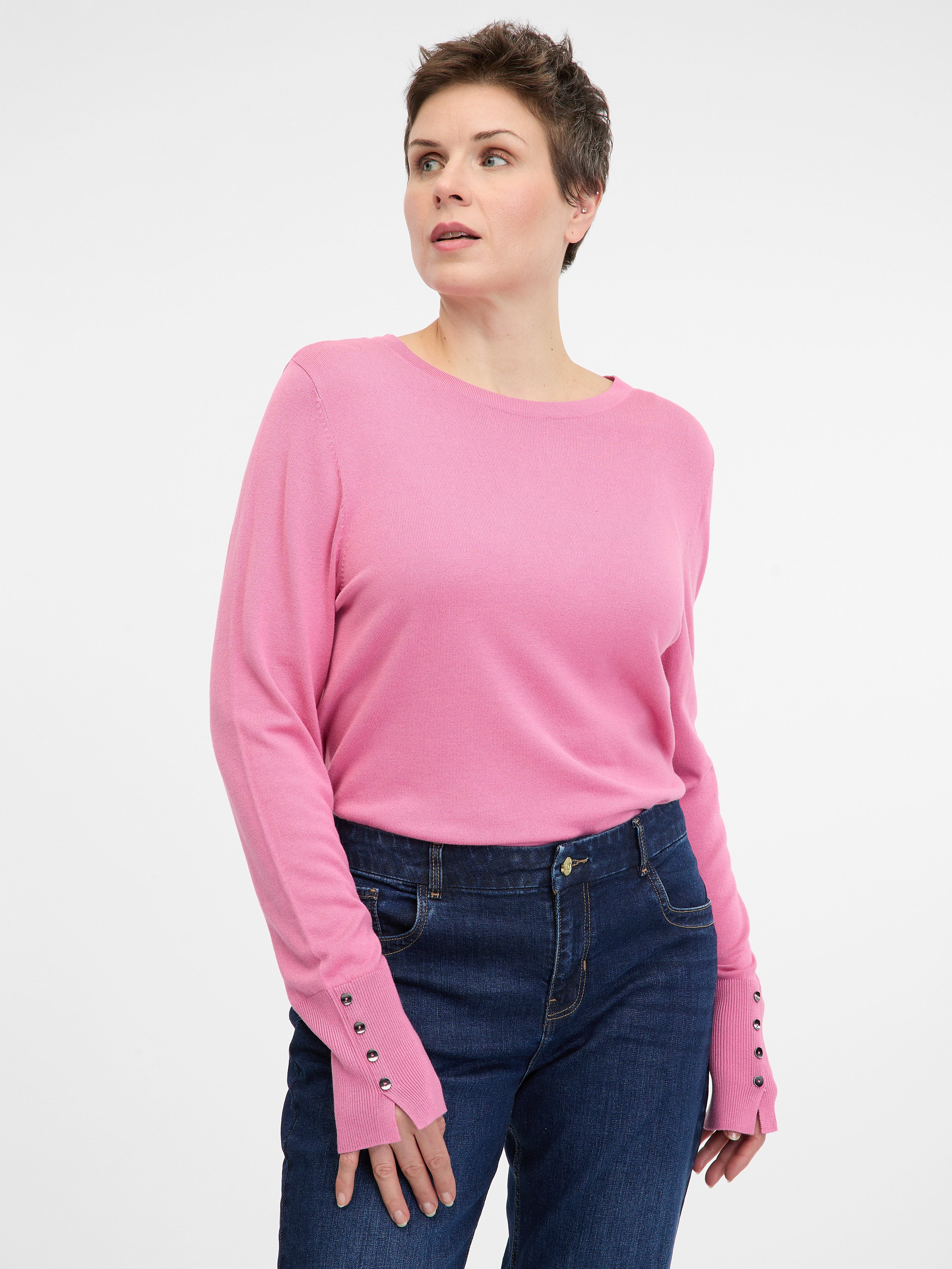 Pink women's sweater ORSAY - Women