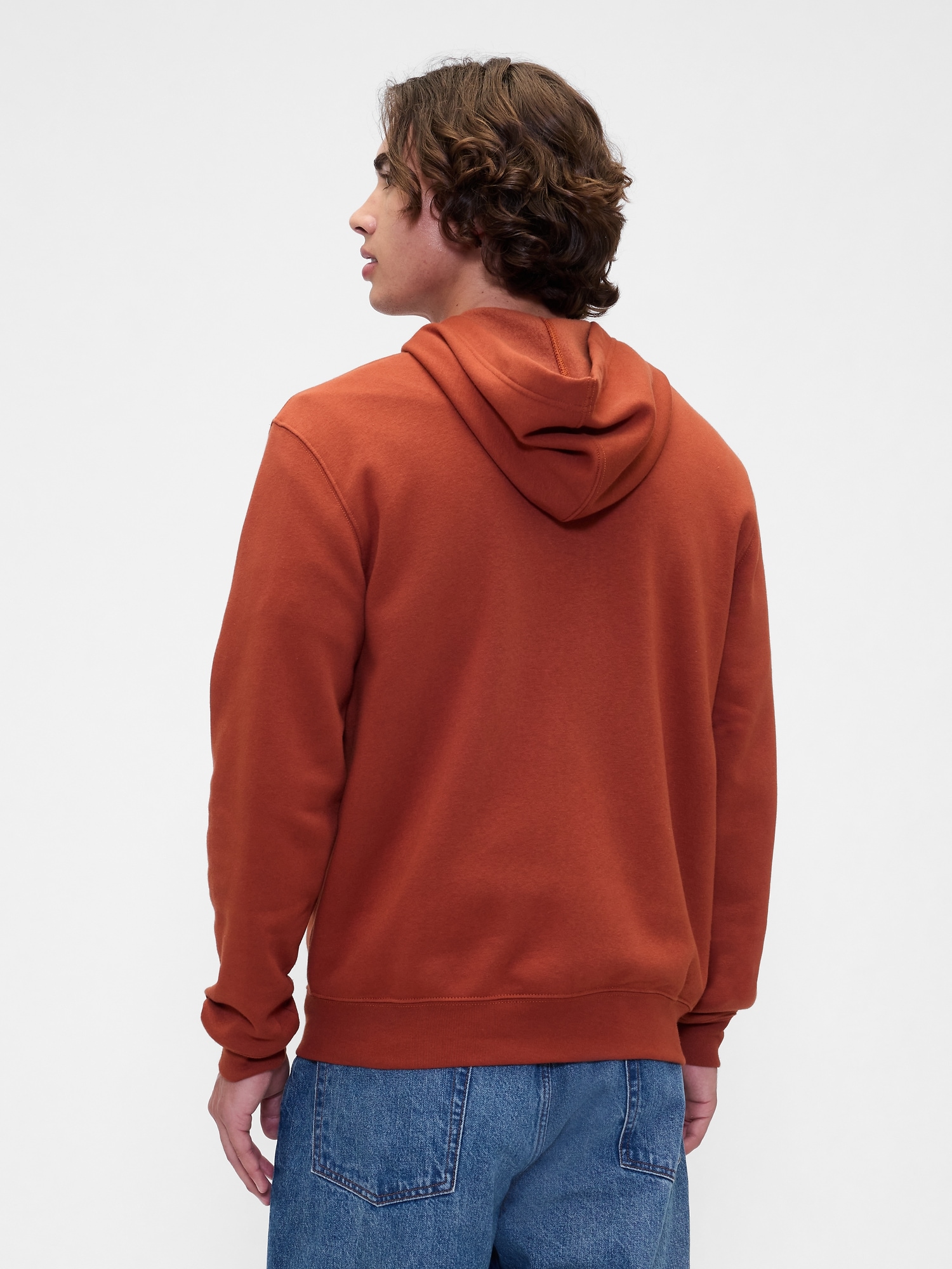GAP Zipper Logo Sweatshirt - Mens