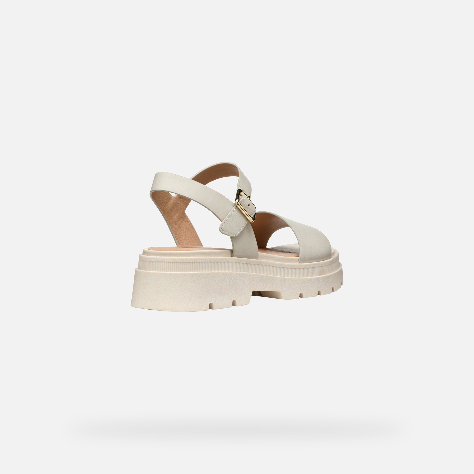 Beige women's sandals Geox Adacter S - Women's