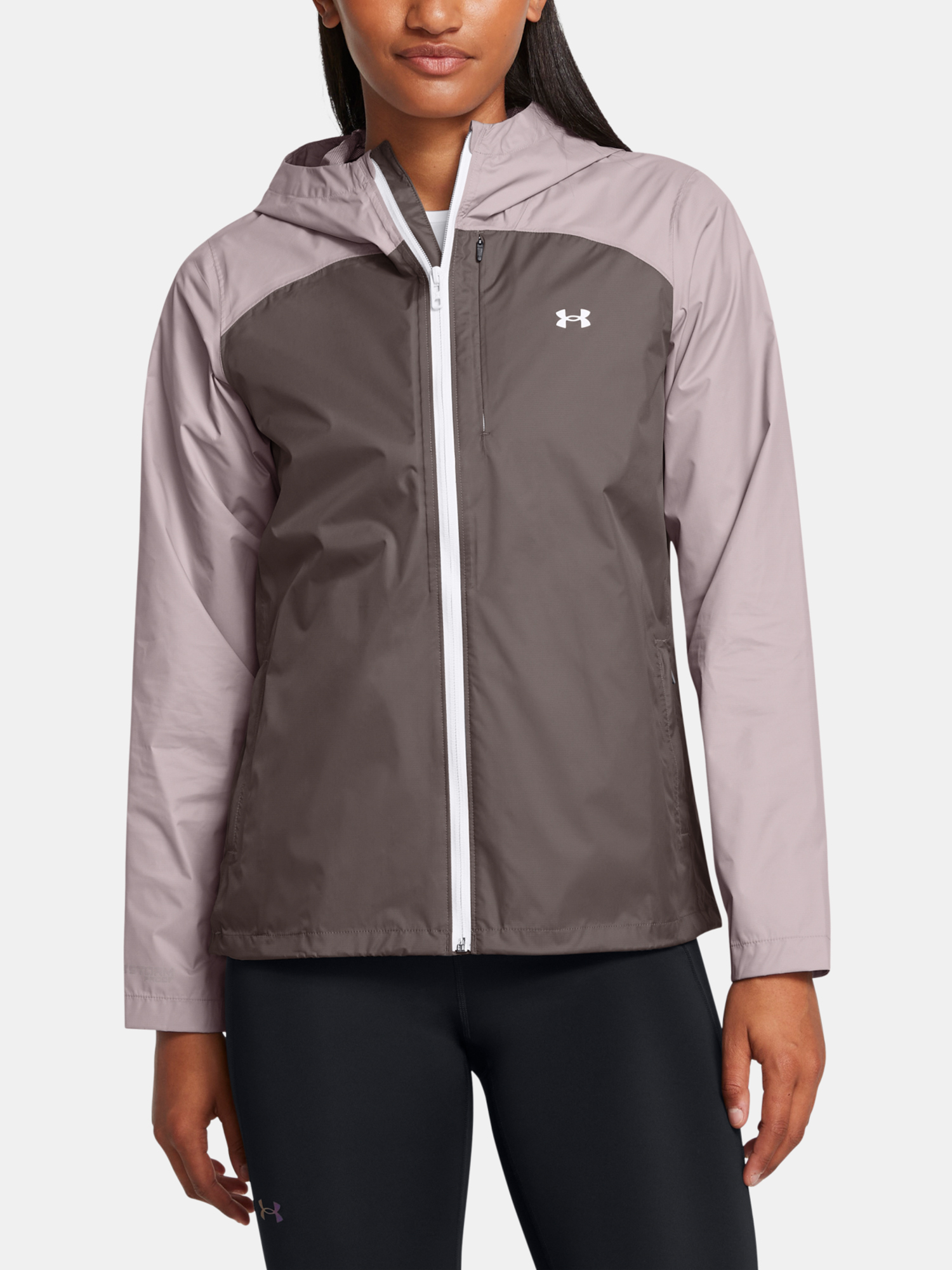 Women's Jacket Under Armour CLOUDSTRIKE COLORBLOCK JKT-BRN - Women's