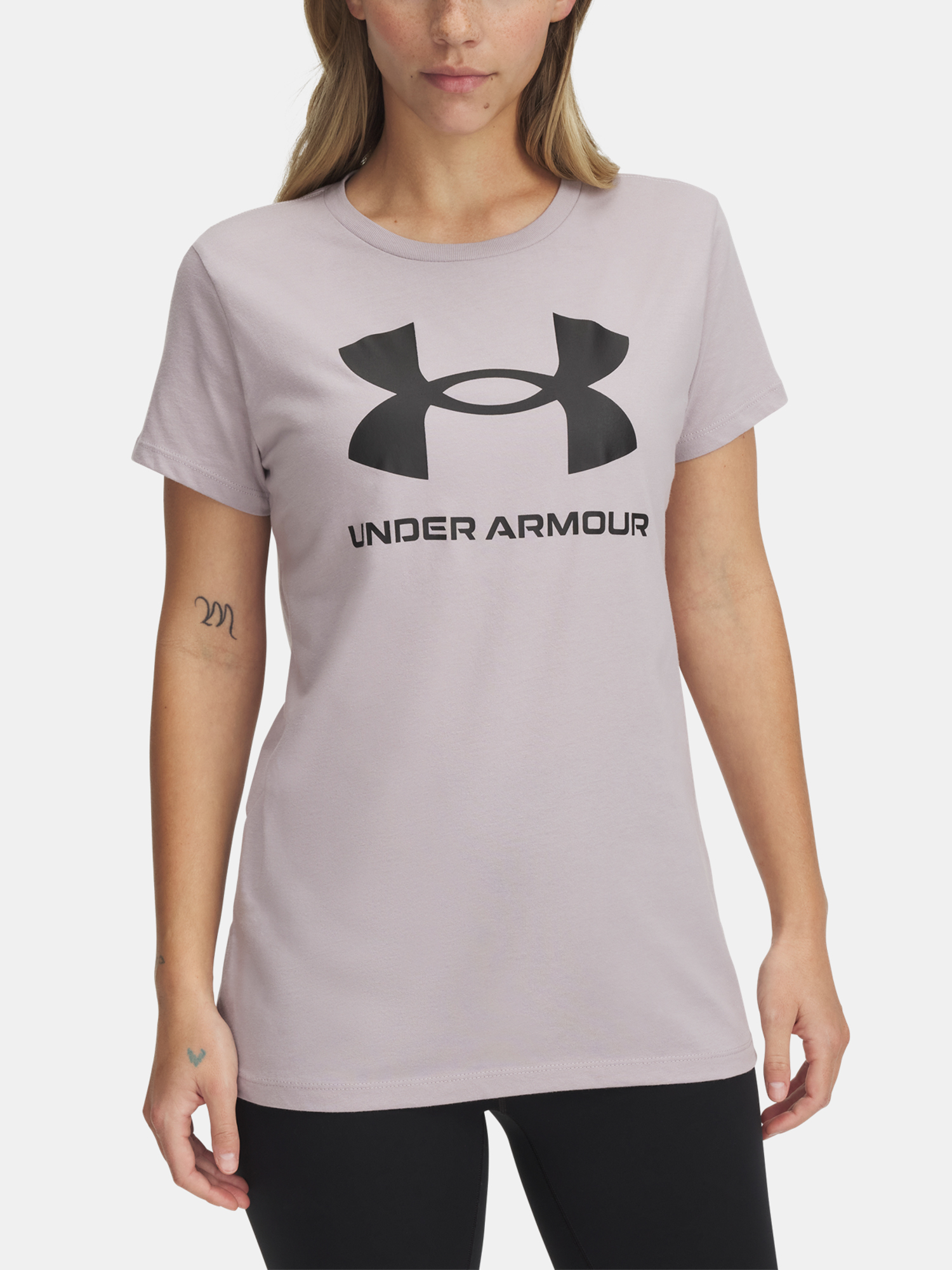 Womens T-shirt Under Armour UA Logo SS - Womens