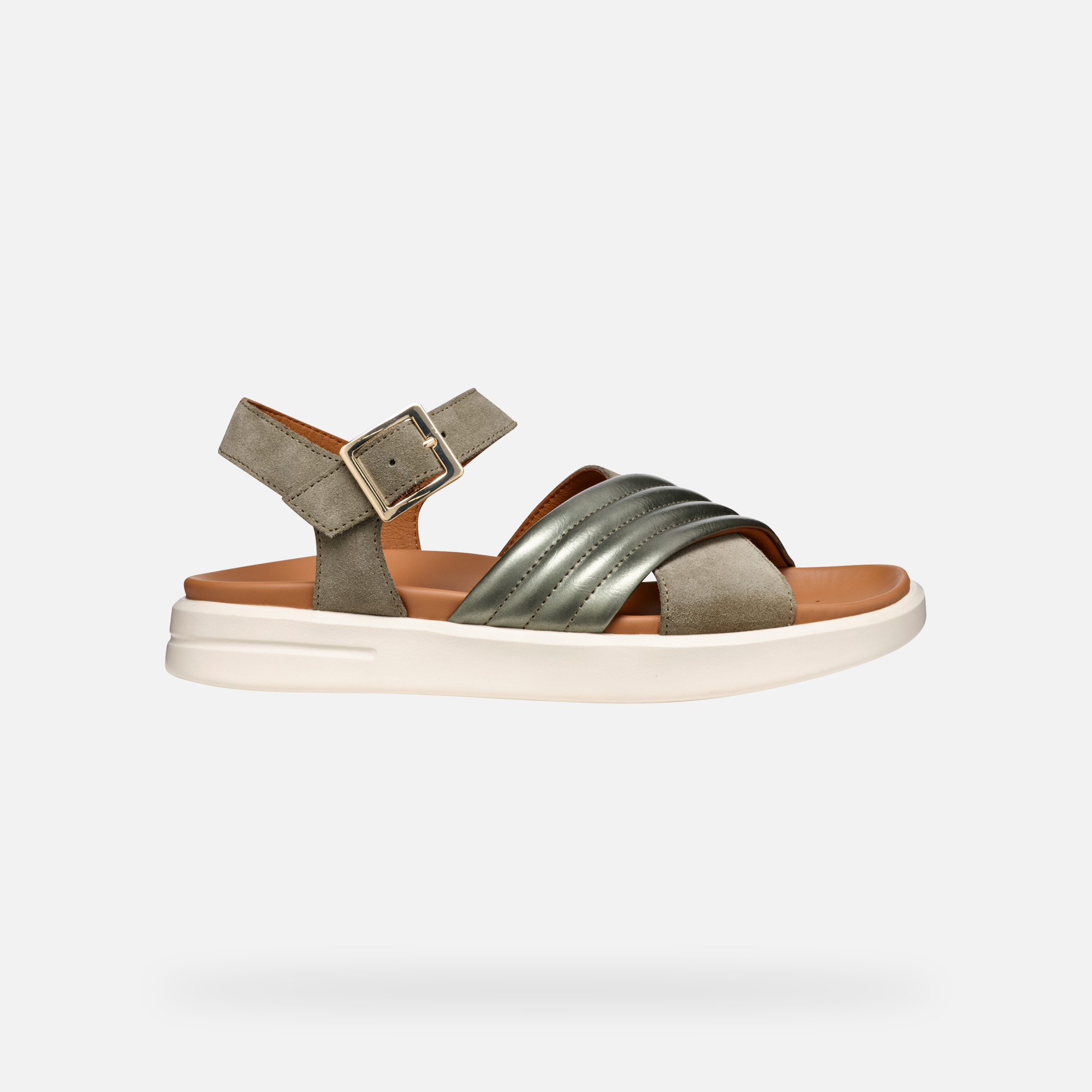 Grey Women&#039;s Sandals Geox Xand 2S - Women&#039;s