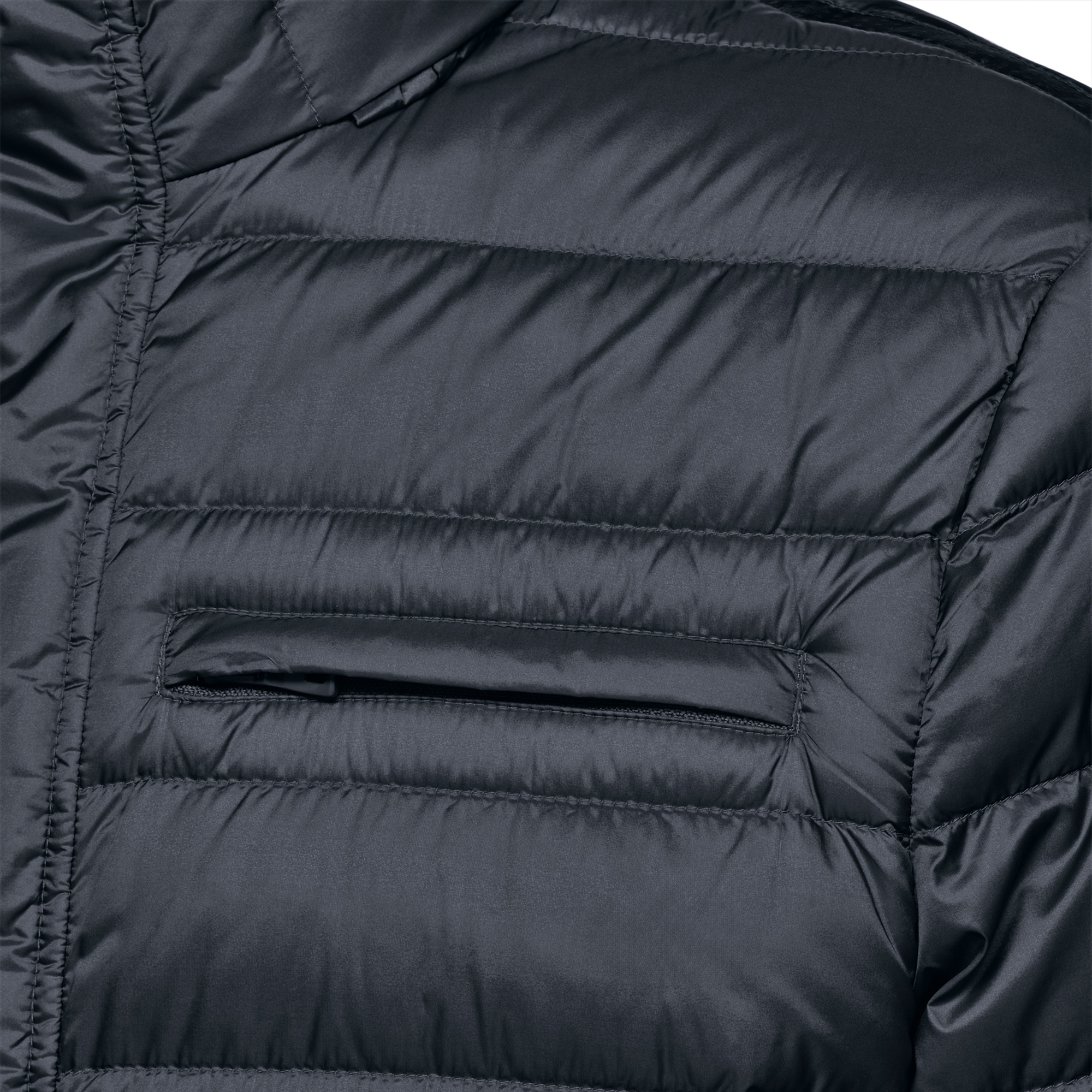 Dark blue men's down jacket Geox Warrens - Men