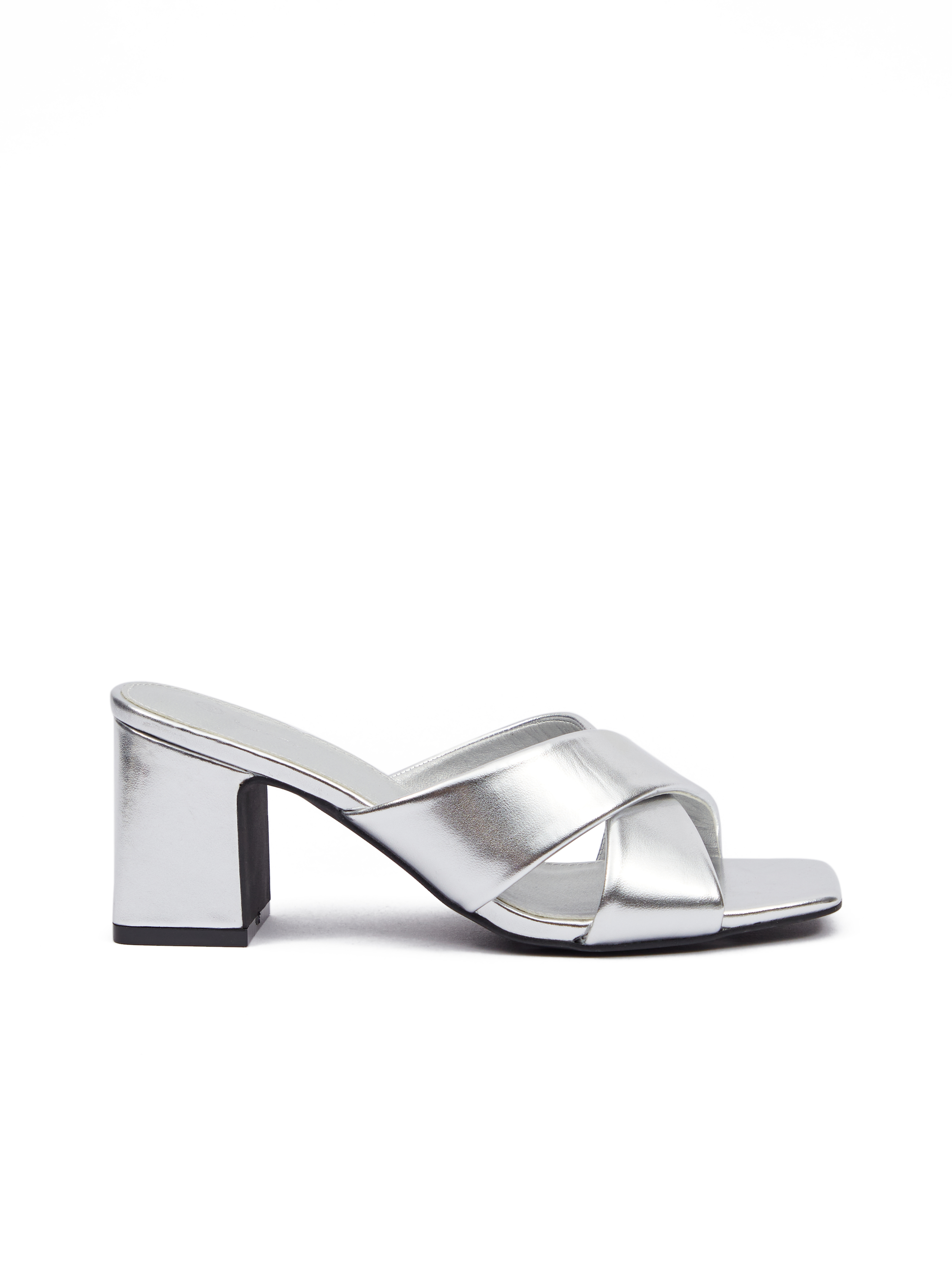 Orsay Silver women&#039;s heeled slippers - Women&#039;s