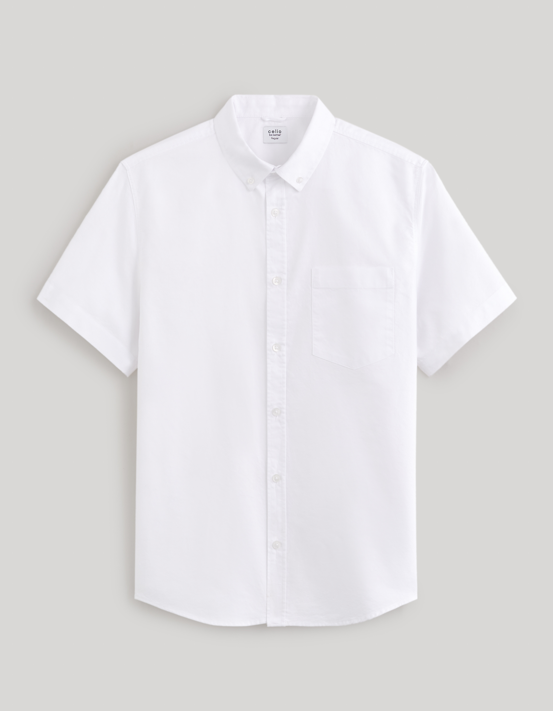 Camasi casual pentru barbati Celio - alb