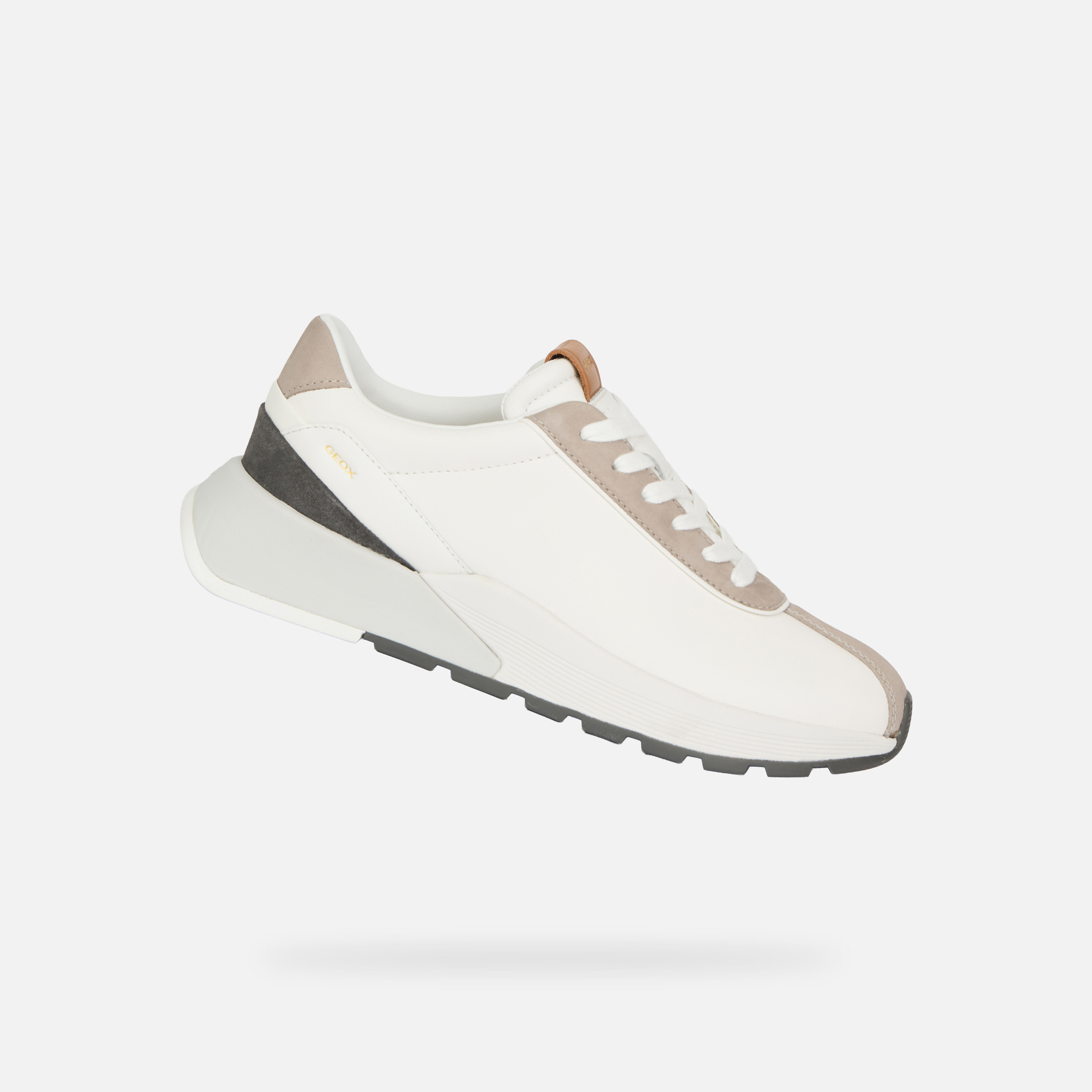 Мъжки маратонки Geox Metropoli в бяло