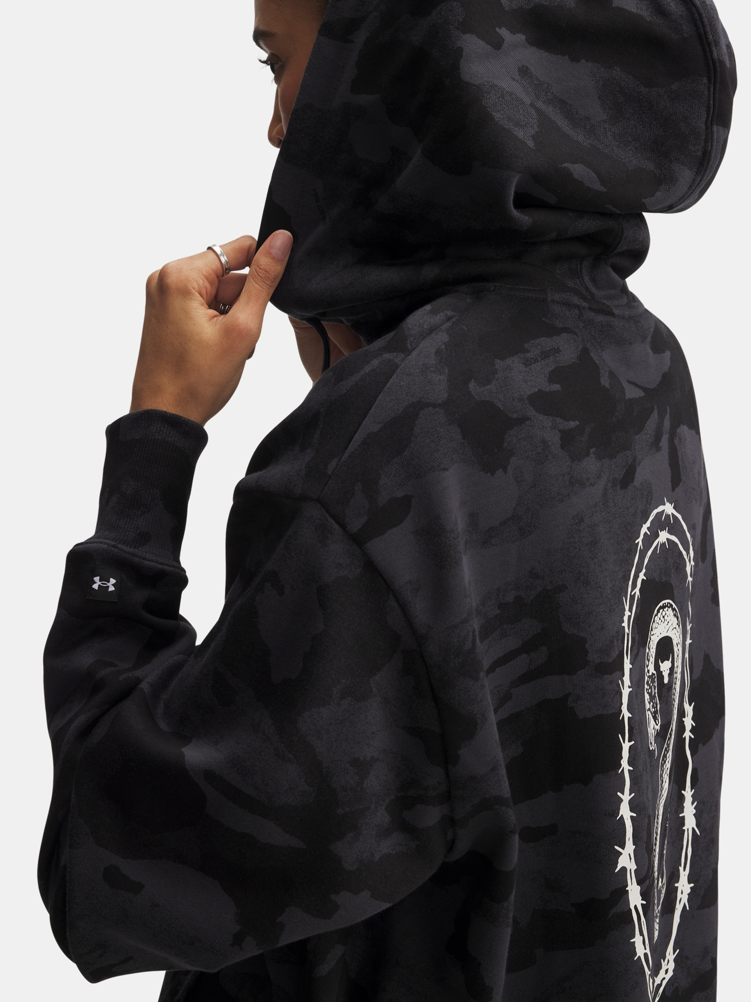 Women's sweatshirt Under Armour Pjt Rck Terry Full Zip - Women's