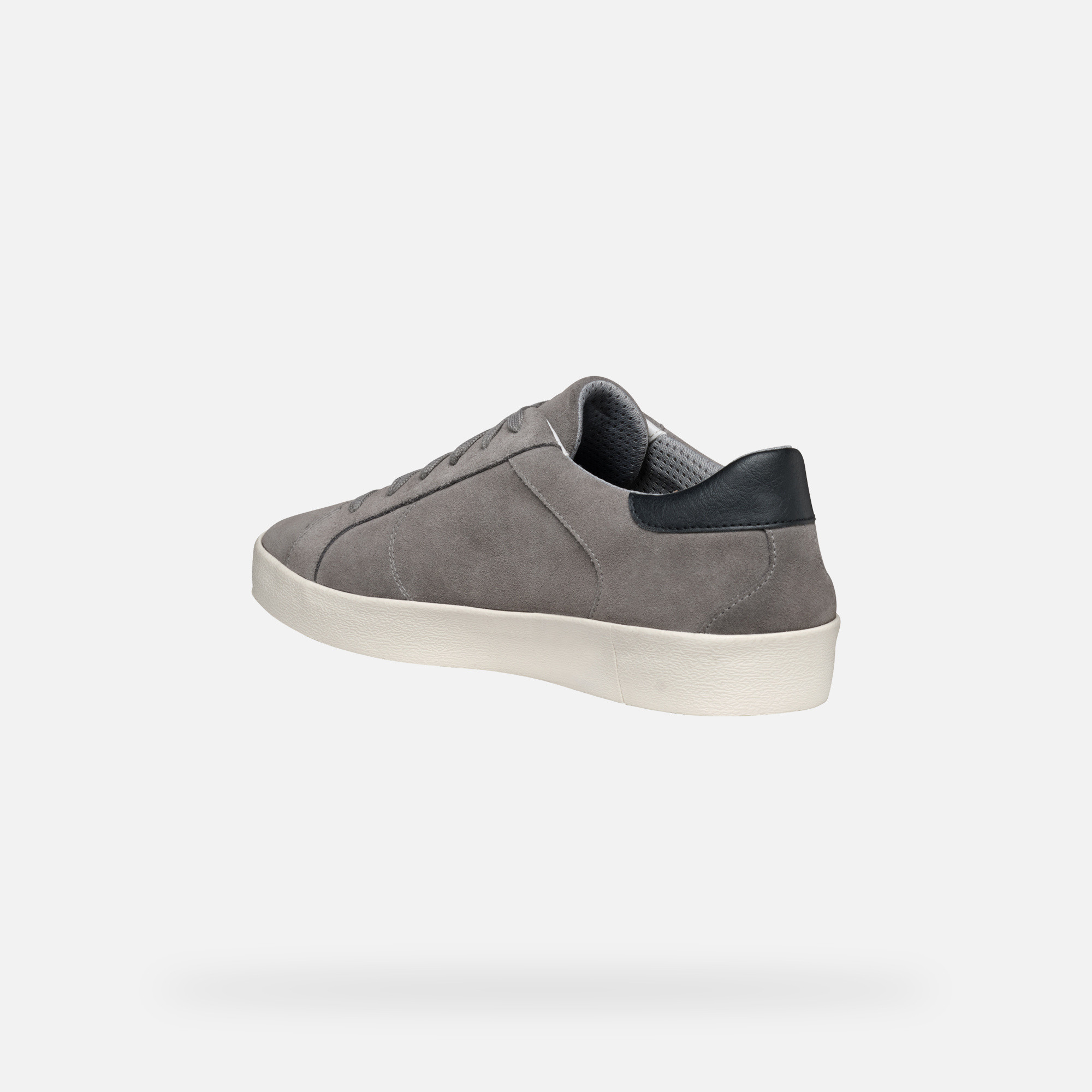 Grey Men's Geox Warley Sneakers - Men's