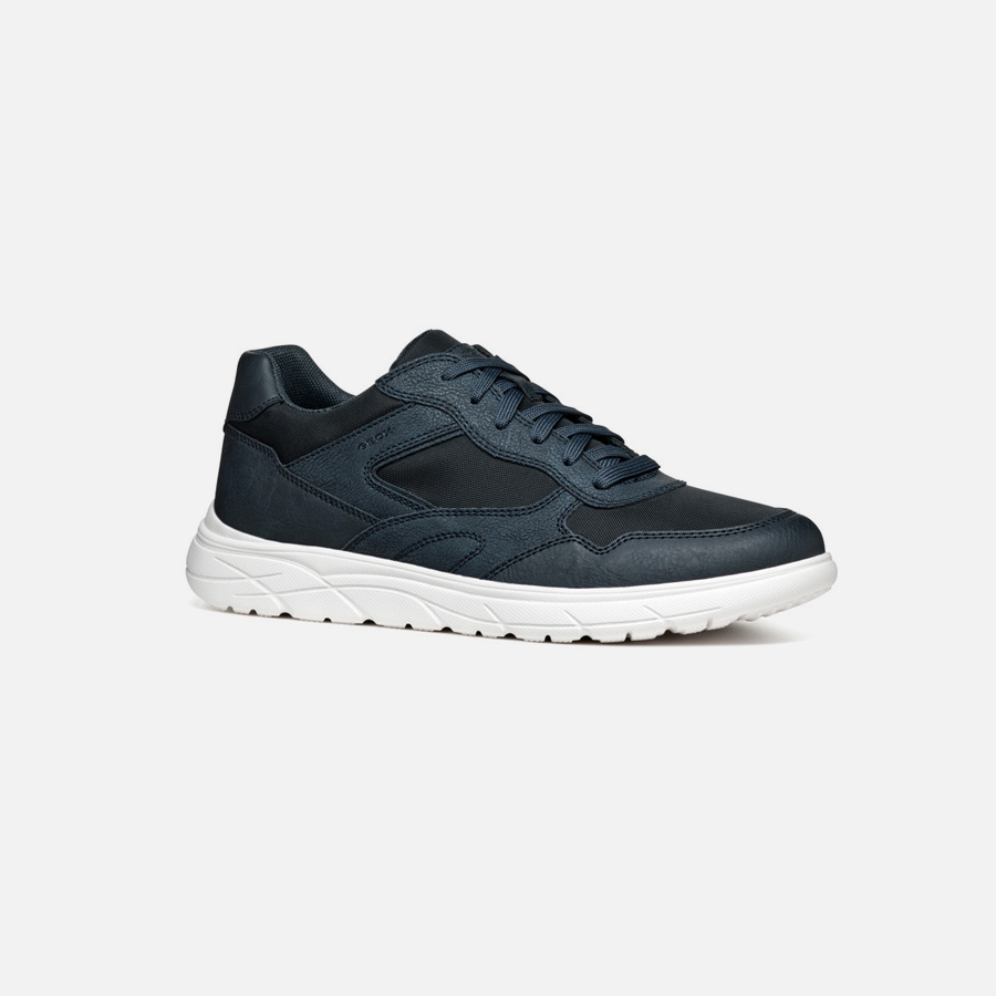 Dark blue men's sneakers Geox Portello - Men's