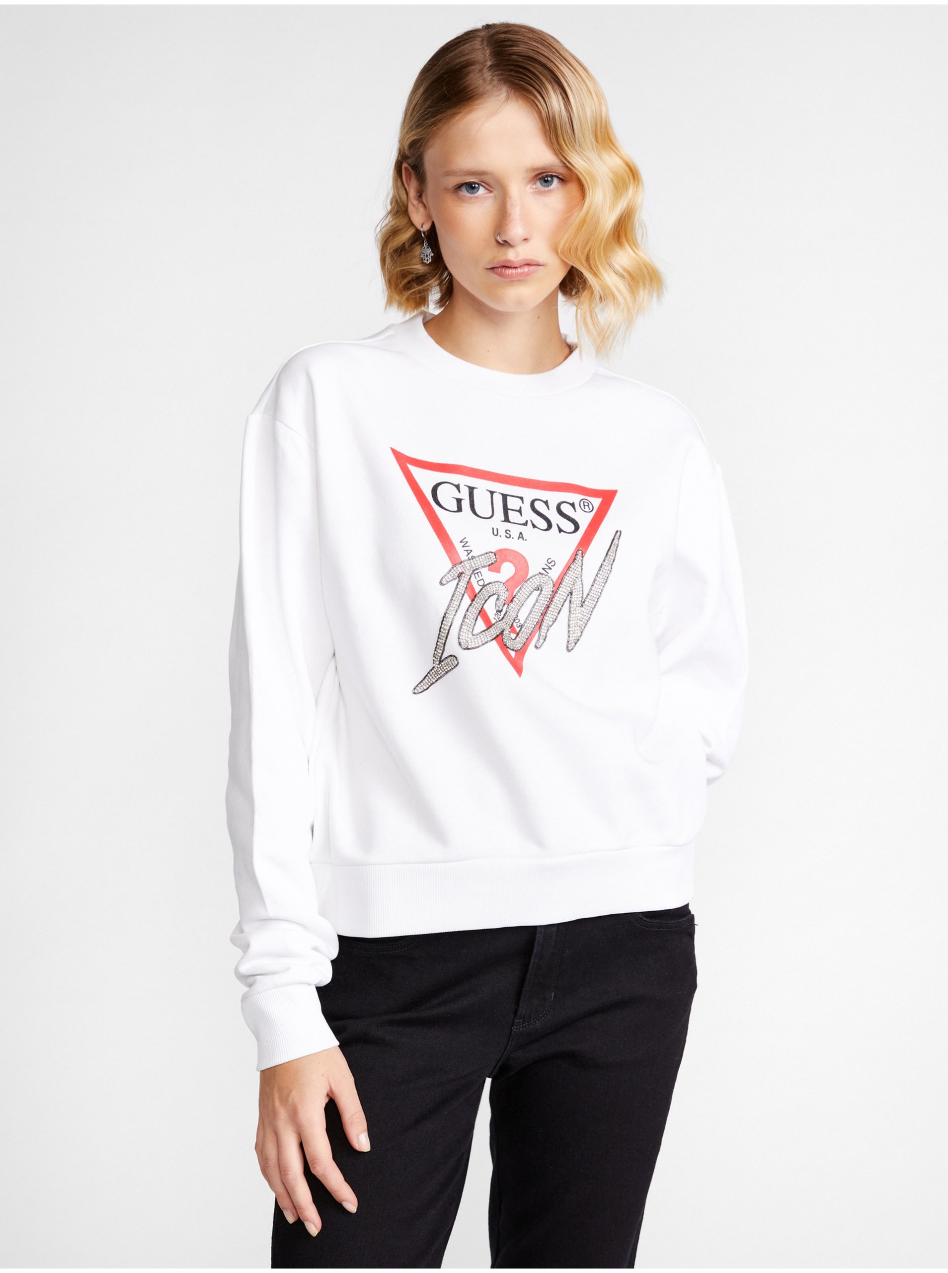 Guess ladies sweatshirts Clearance
