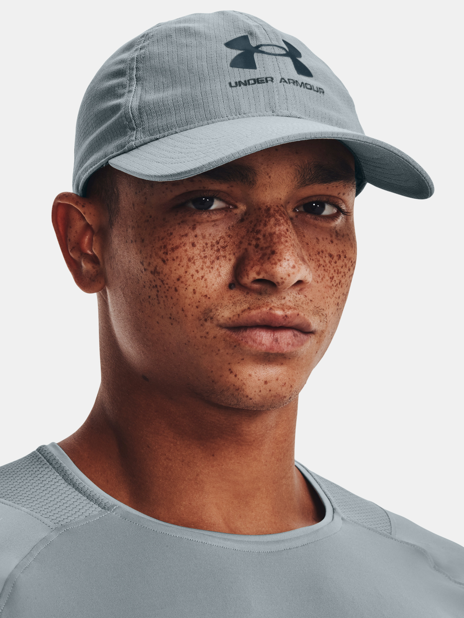 Under Armour Cap Isochill Armourvent Adj-BLU - Men