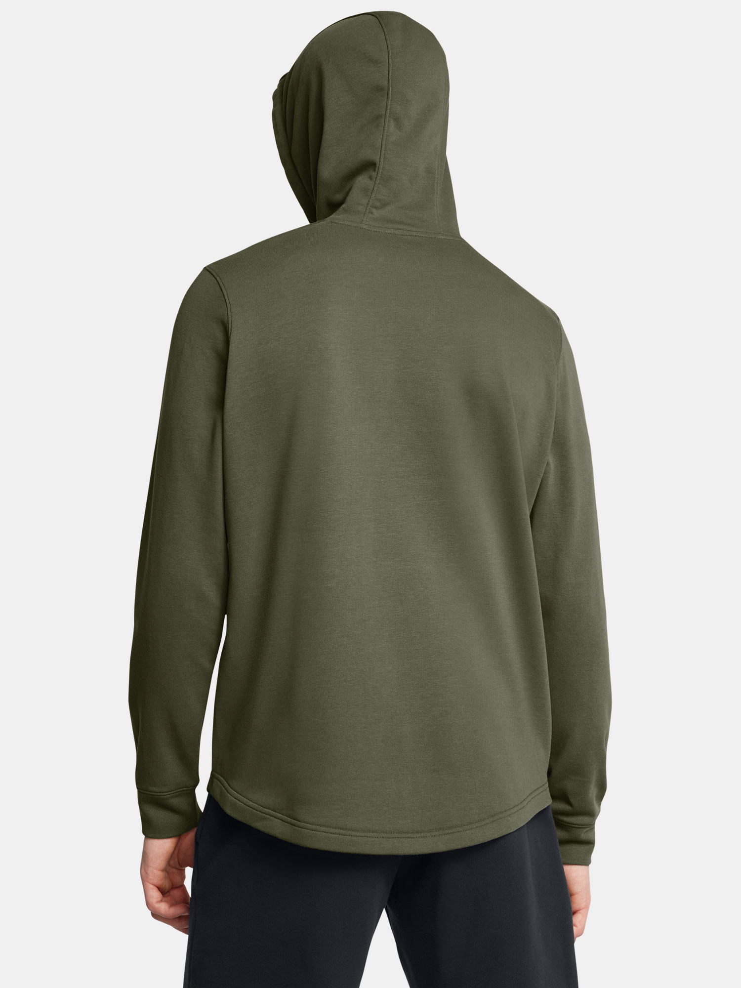 Men&#039;s sweatshirt Under Armour UA Rival Terry LC HD-GRN - Men&#039;s