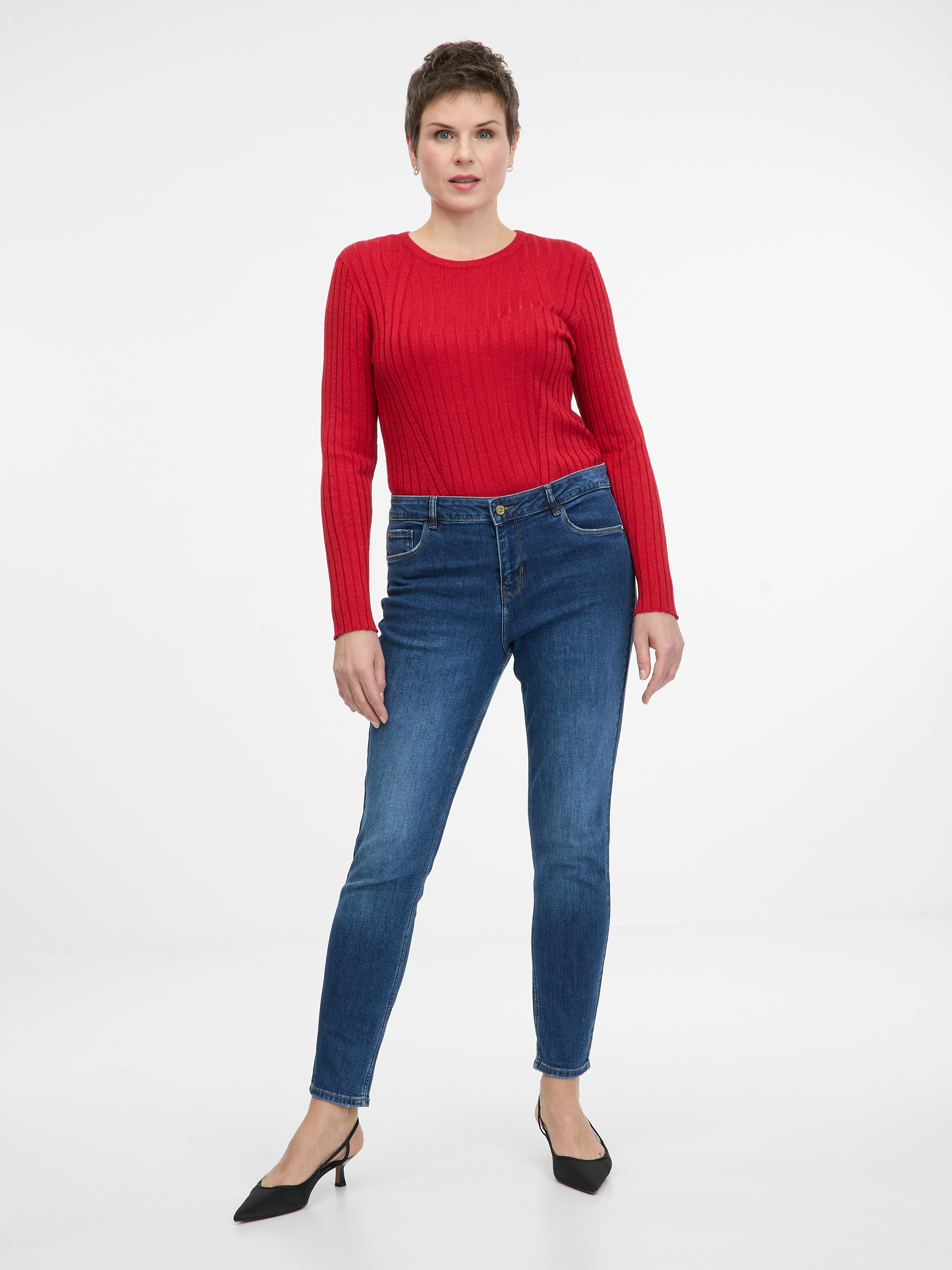 Marimi curvy pentru femei ORSAY - albastru inchis