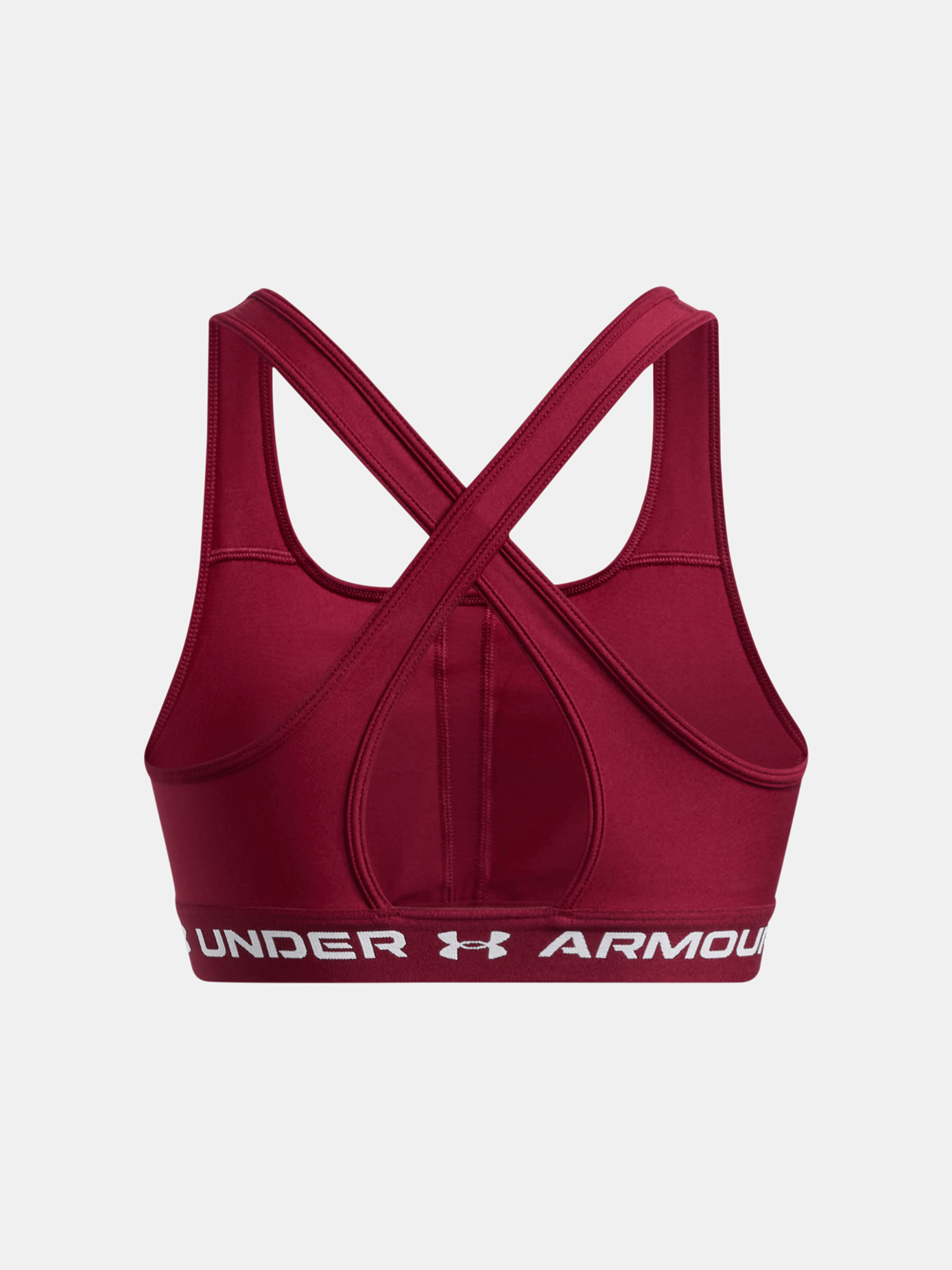 Women's bra Under Armour Crossback Mid Bra-RED - Women's