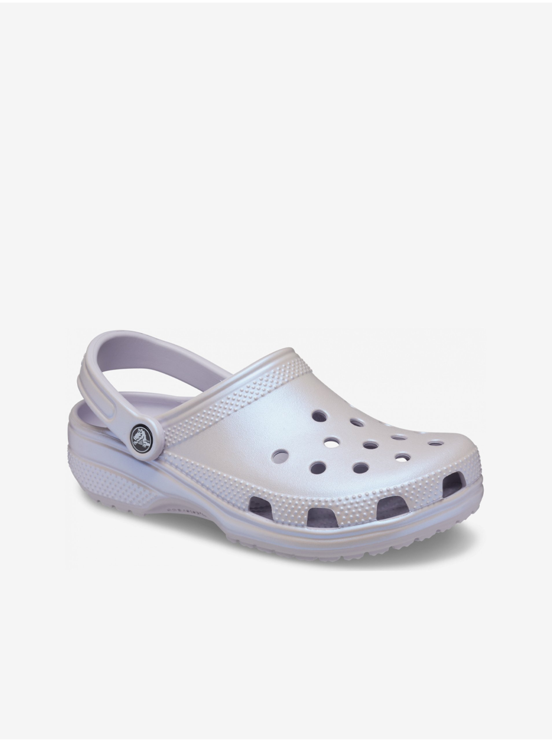 Light Purple Women&#039;s Matalic Slippers Crocs - Women